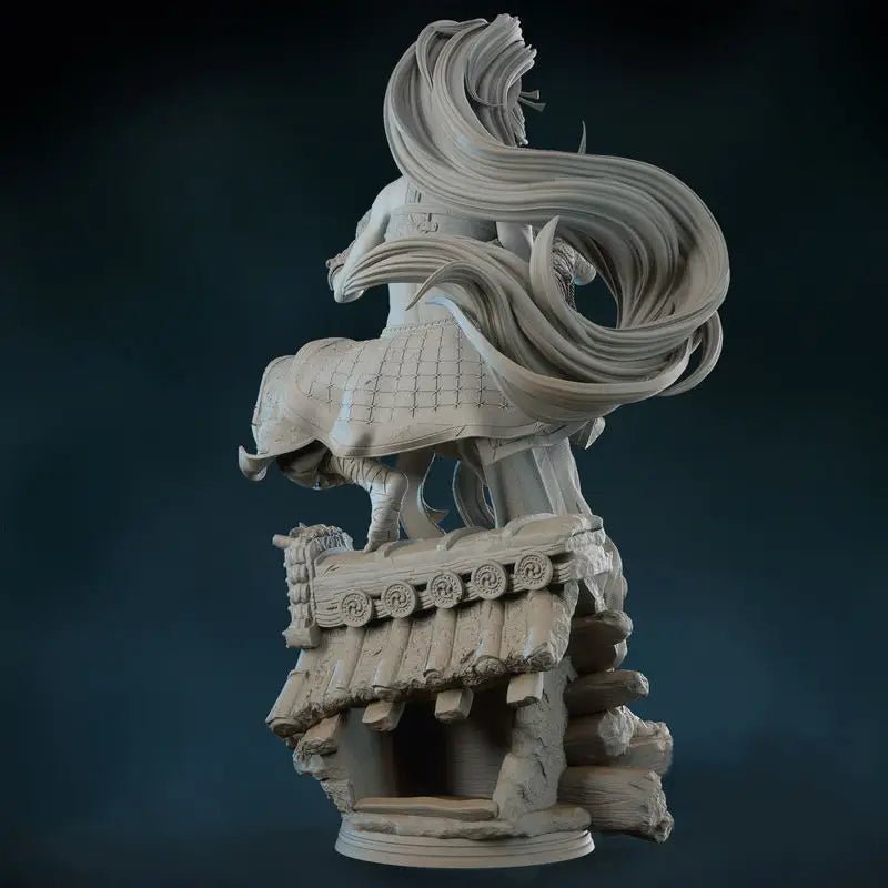 Figurine Assassin - Guerrière Fantasy - IR3D