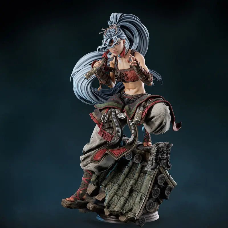 Figurine Assassin - Guerrière Fantasy - IR3D