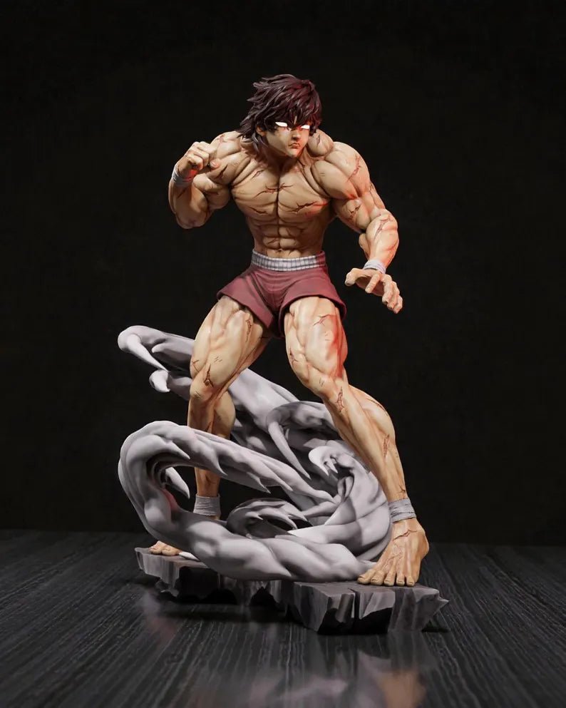 Figurine Baki Hanma – Statue 3D Anime Premium – Combattant Ultime – Baki the Grappler - IR3D