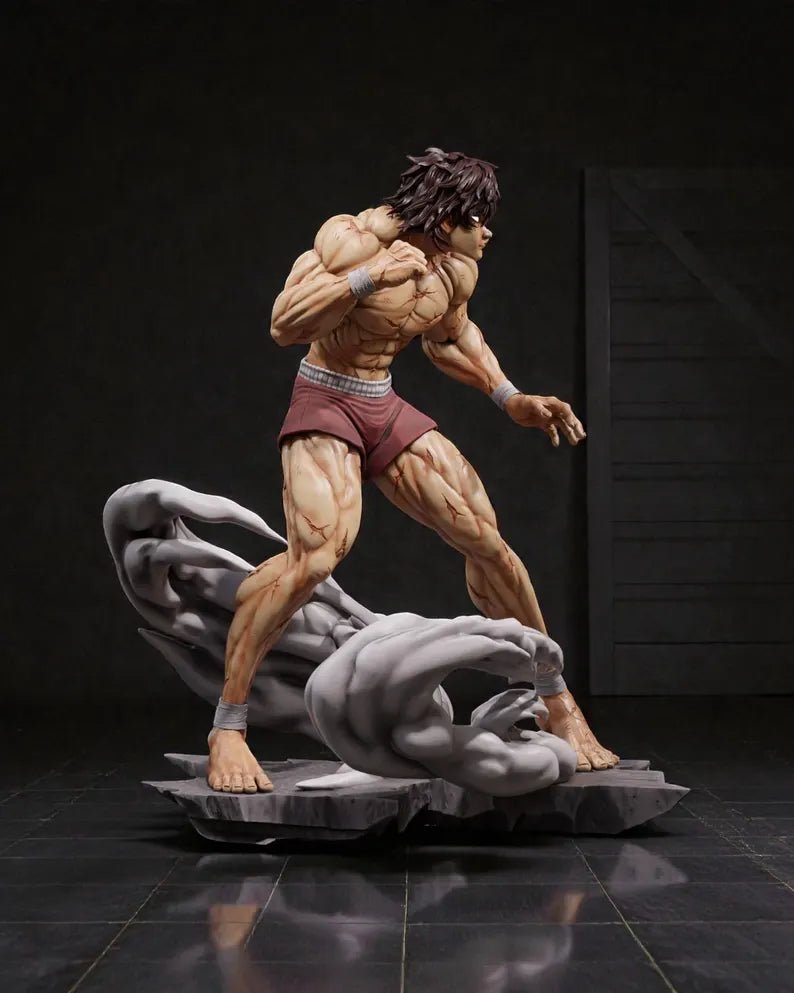 Figurine Baki Hanma – Statue 3D Anime Premium – Combattant Ultime – Baki the Grappler - IR3D