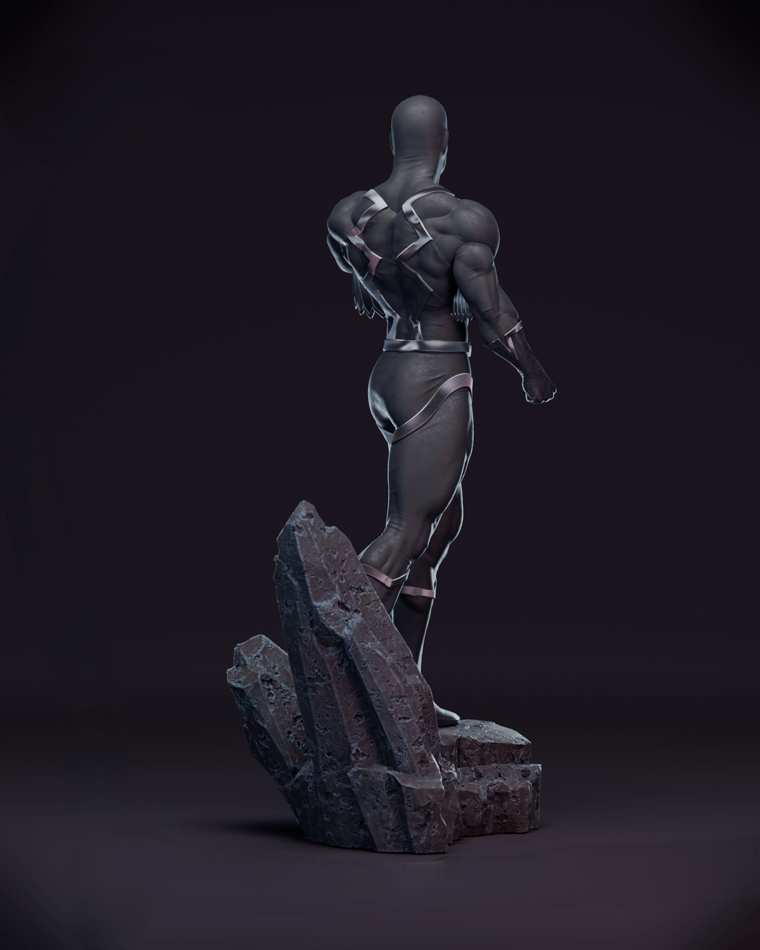 Figurine Black Bolt - IR3D