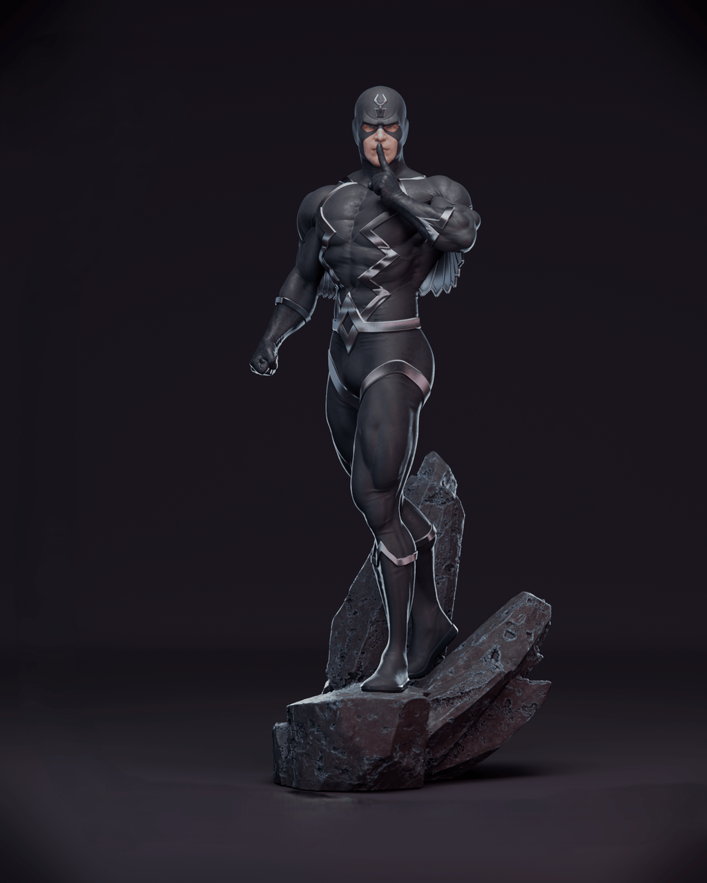 Figurine Black Bolt - IR3D