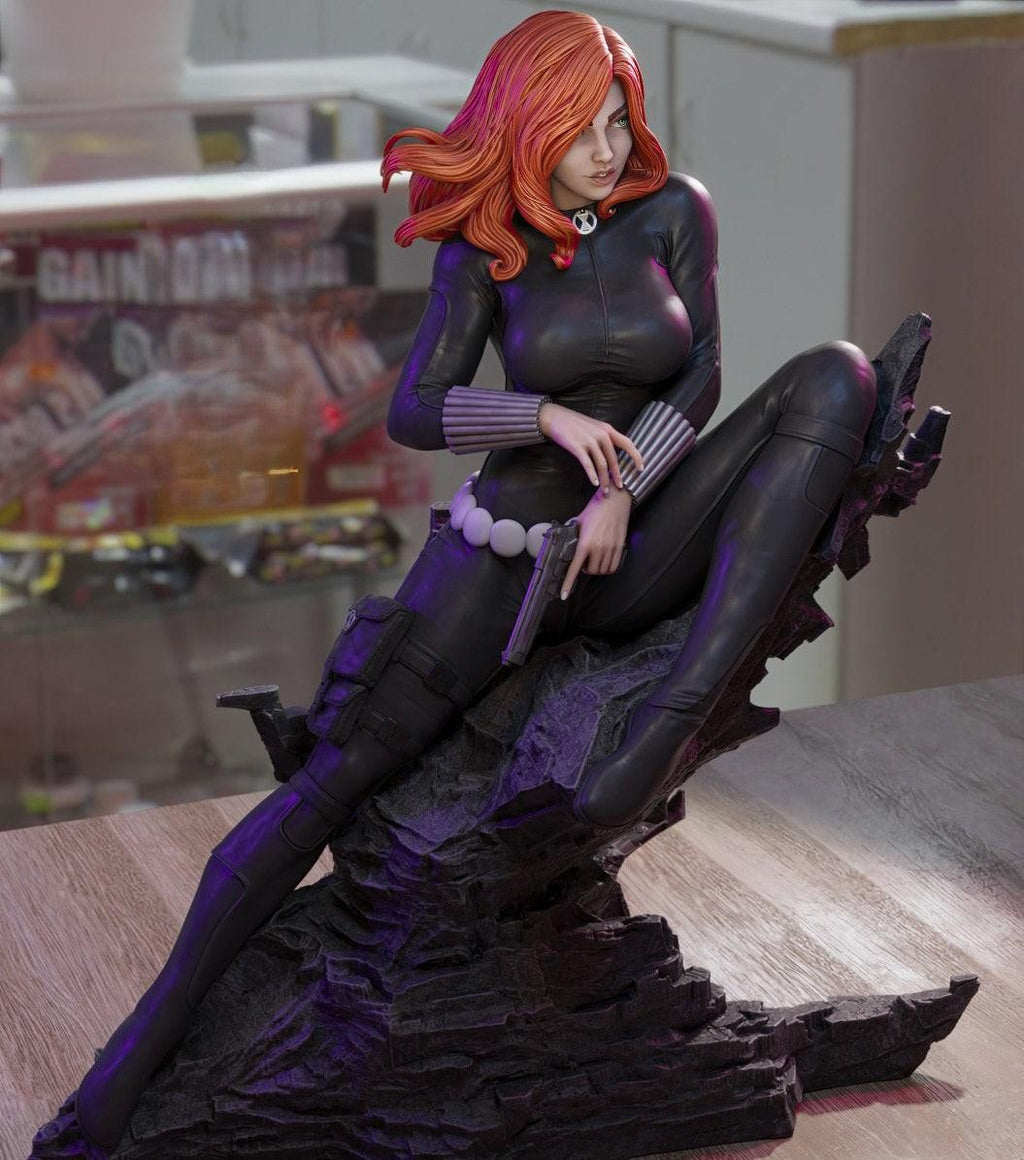 Figurine Black Window
