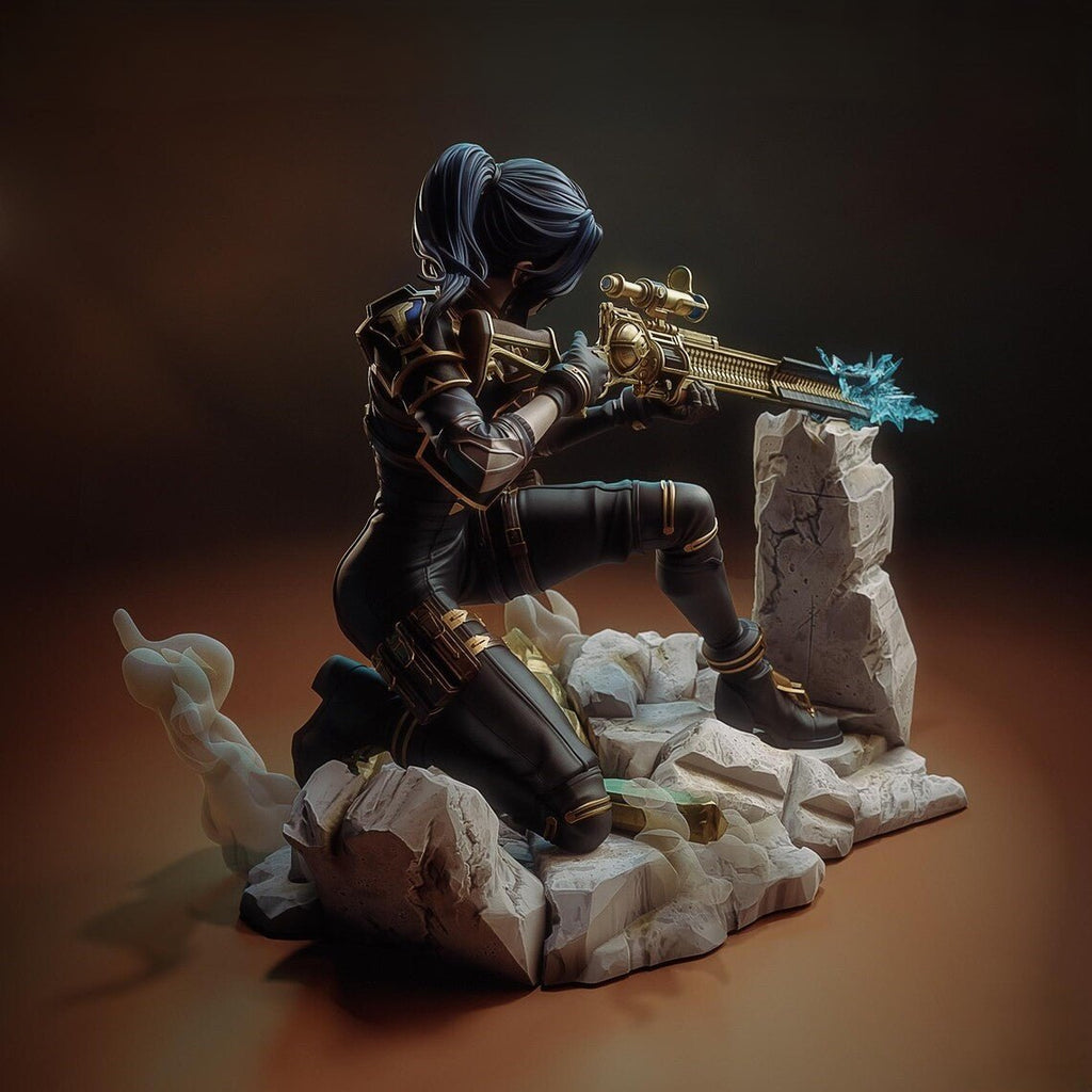 Figurine caitlyn arcane - IR3D