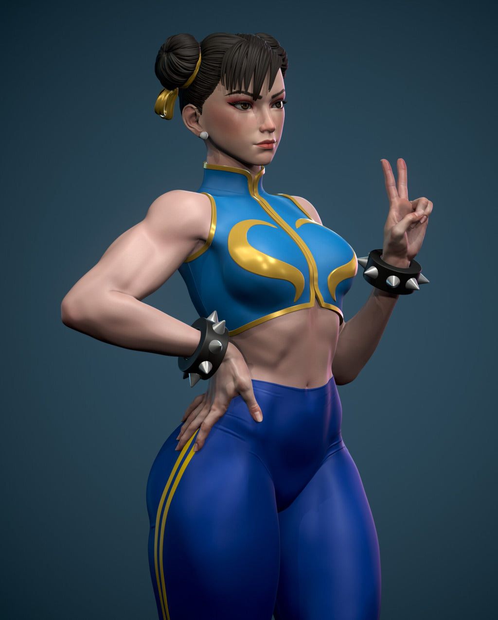 Figurine Chun Li - Manga - IR3D