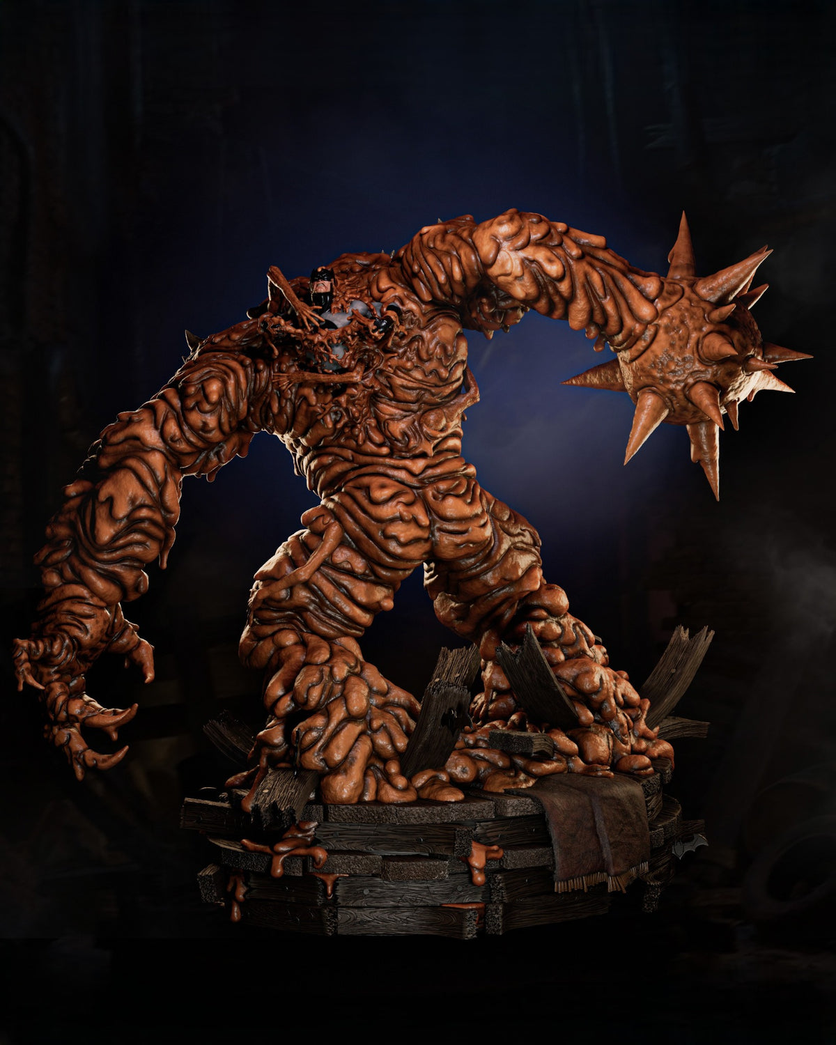 Figurine Clayface Batman – vue arrière