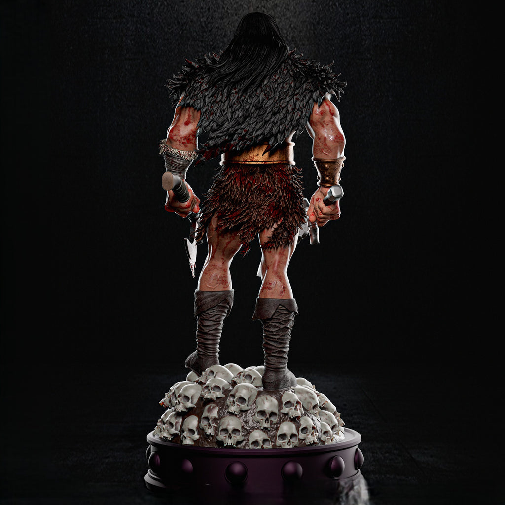 Figurine Conan le Barbare – vue arrière