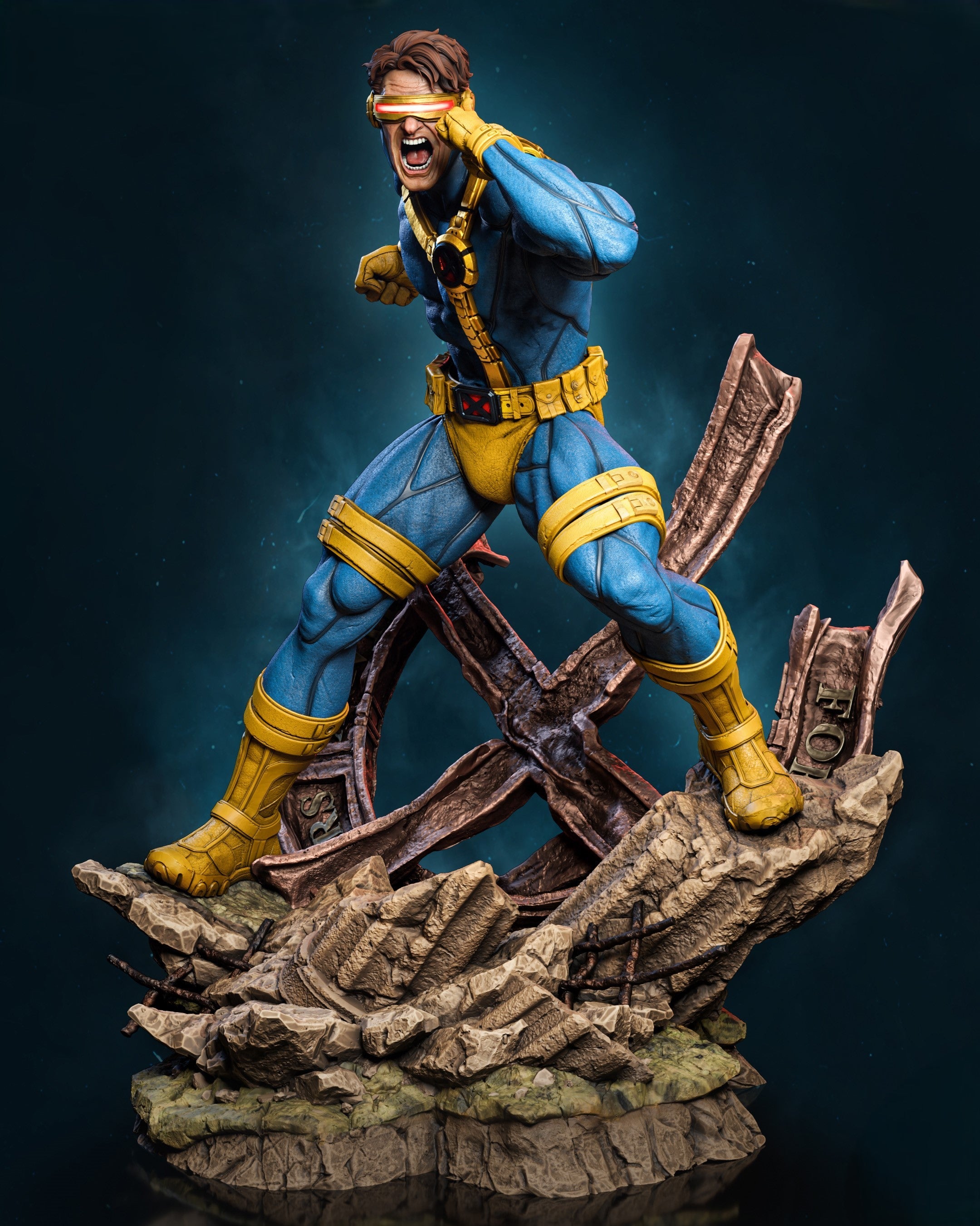 Figurine Cyclops - Marvel - IR3D