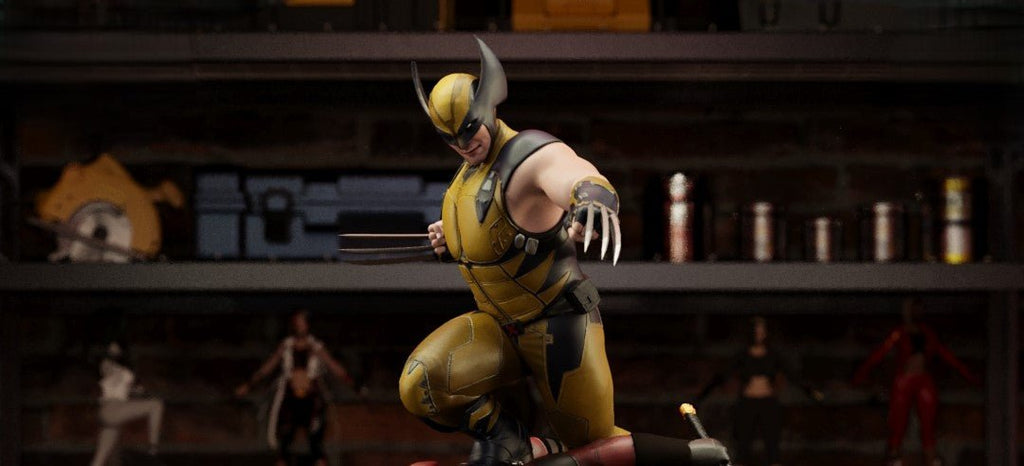 Figurine Deadpool vs Wolverine - IR3D