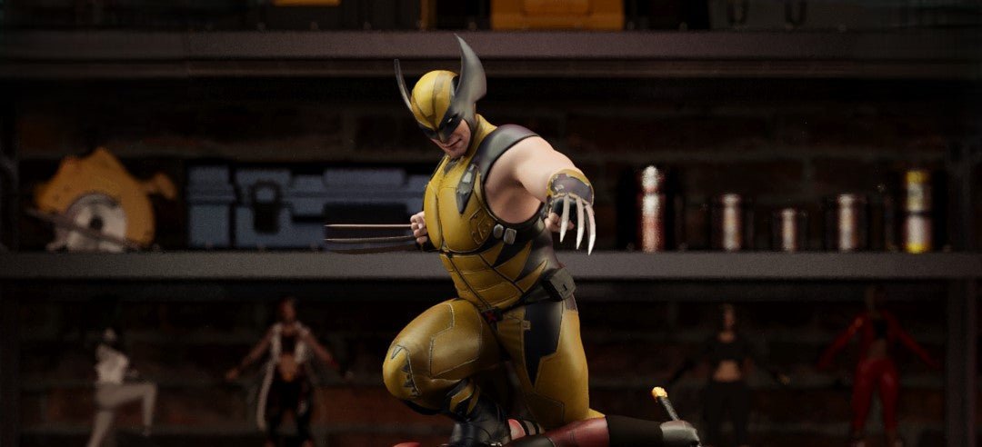 Figurine Deadpool vs Wolverine - IR3D
