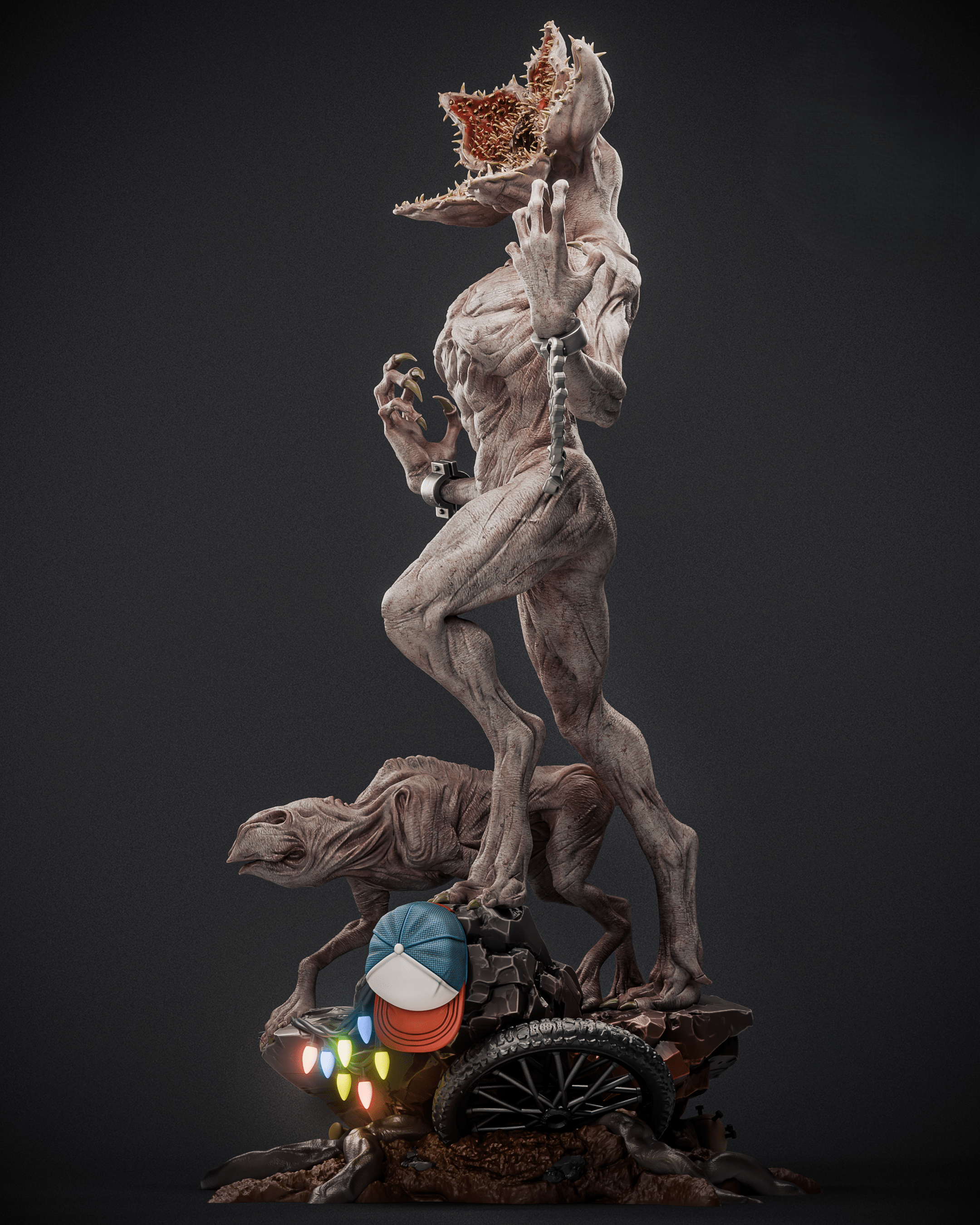 Figurine Demogorgon - Stranger Things - IR3D