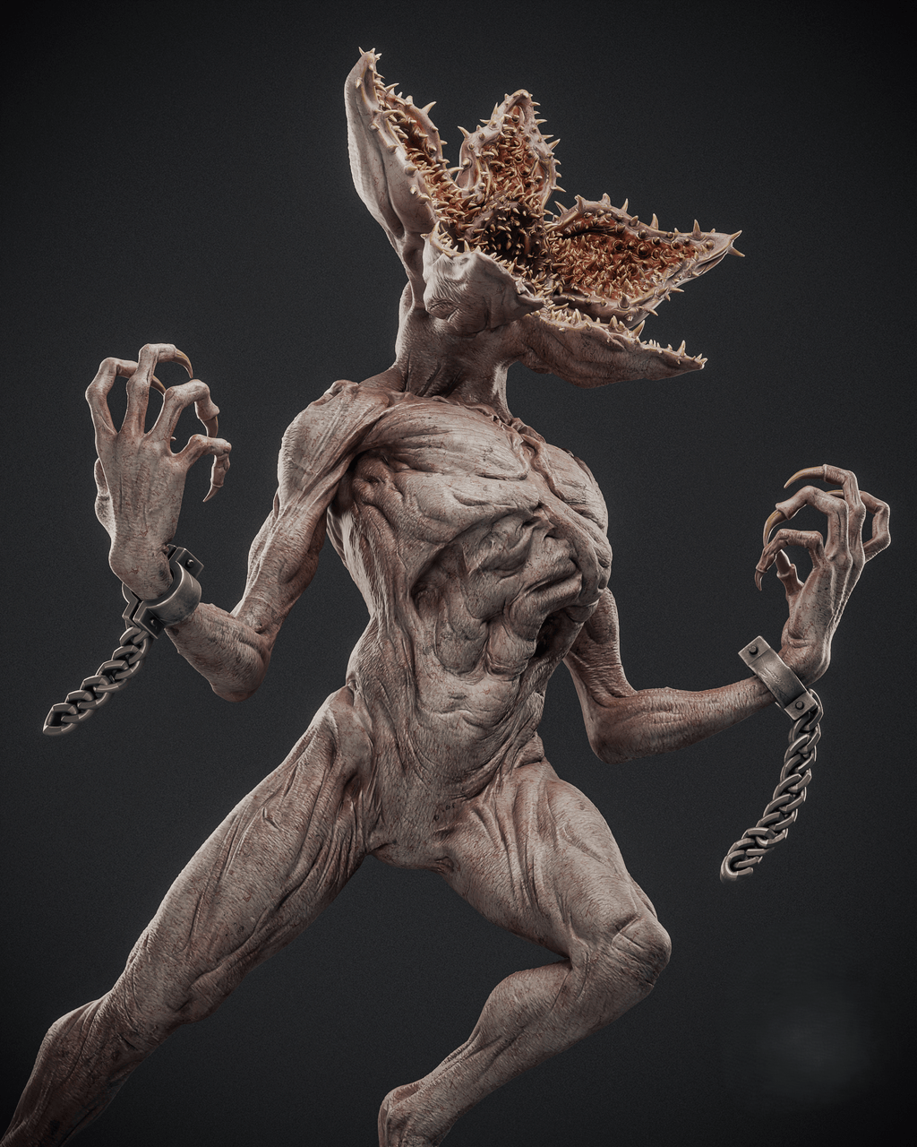 Figurine Demogorgon - Stranger Things - IR3D