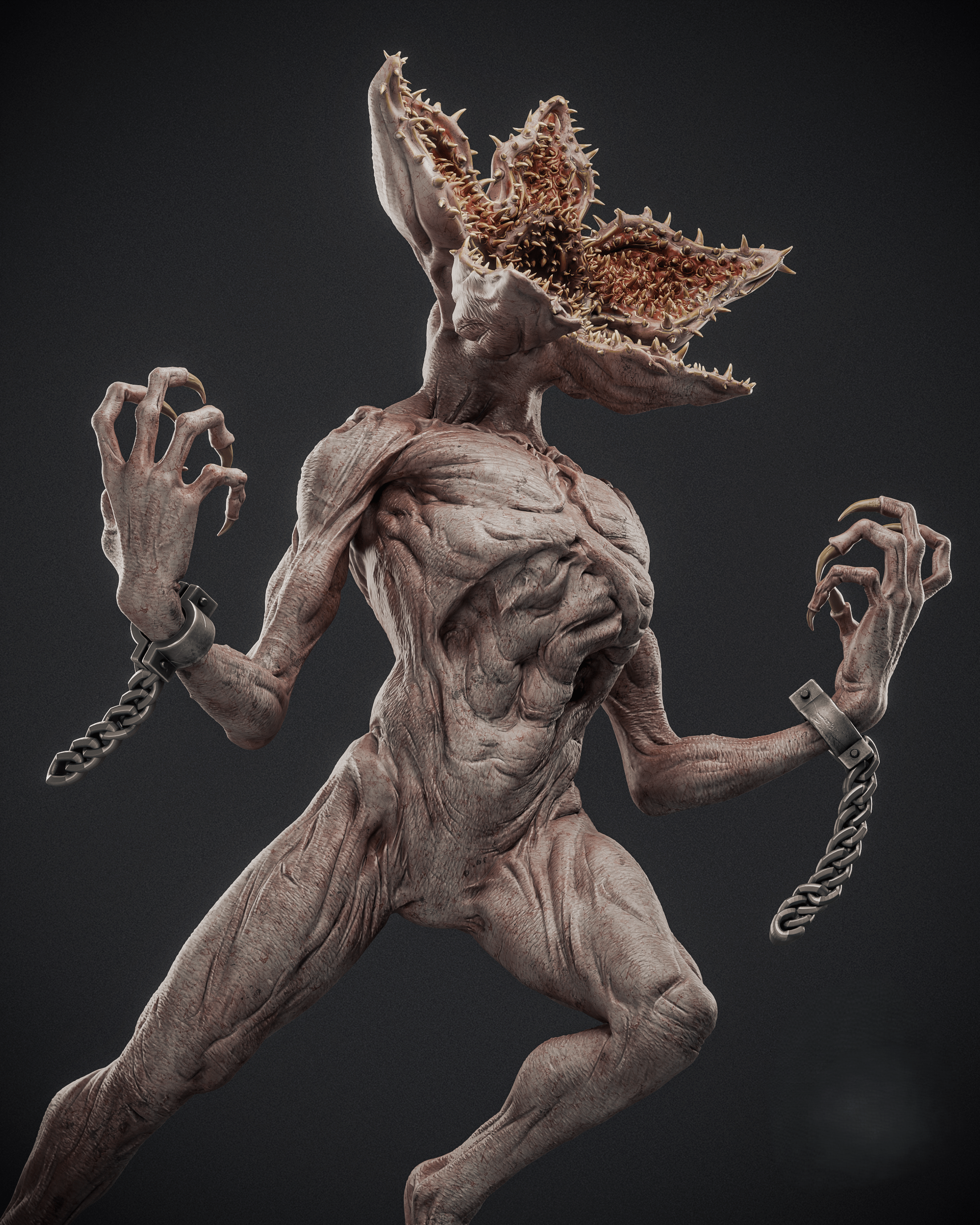 Figurine Demogorgon - Stranger Things - IR3D