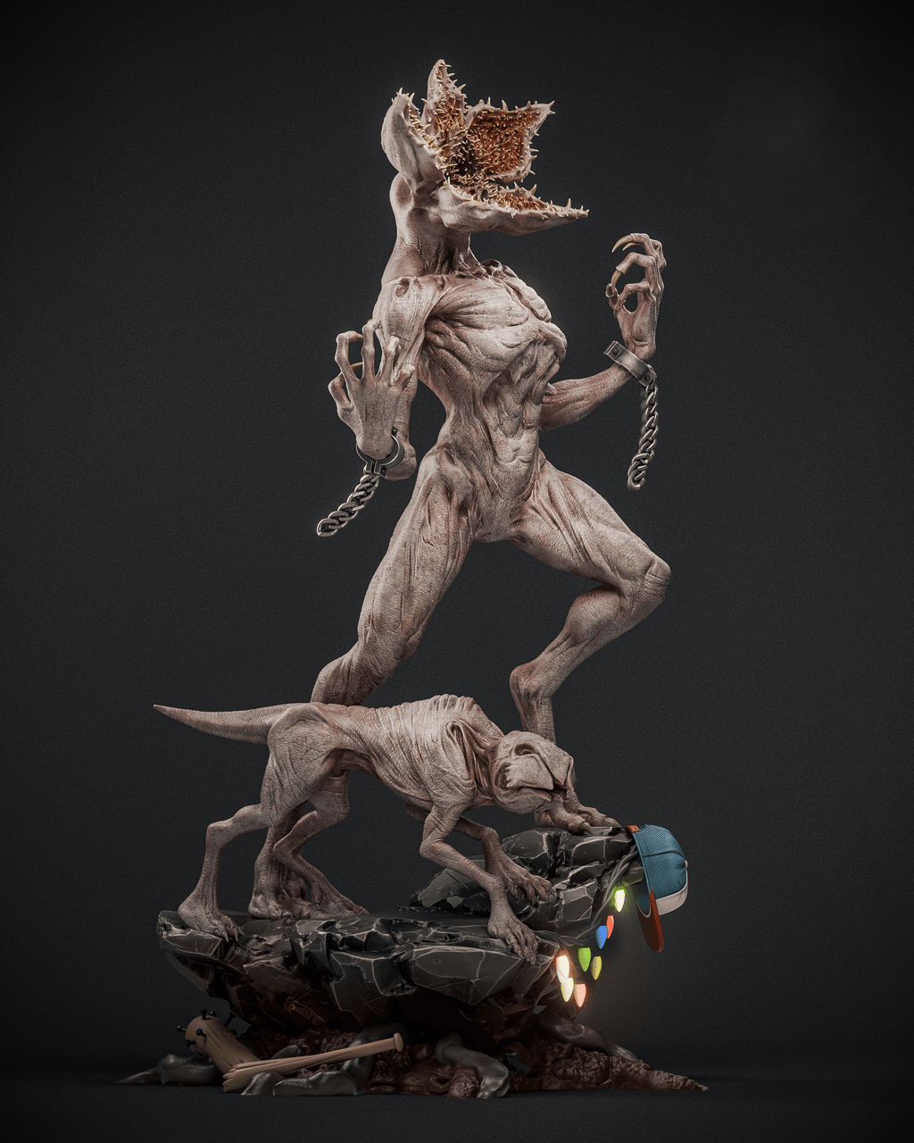 Figurine Demogorgon - Stranger Things - IR3D