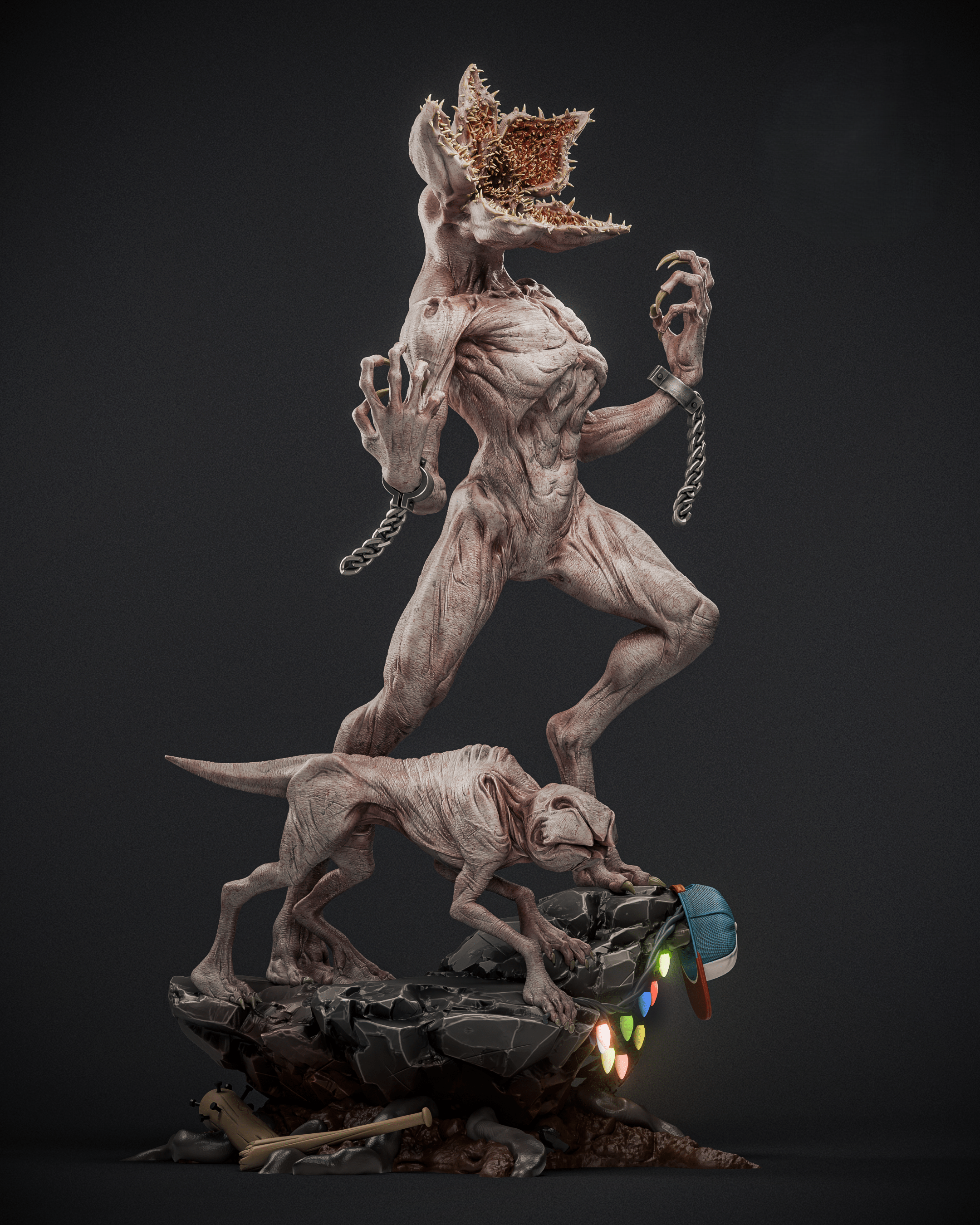 Figurine Demogorgon - Stranger Things - IR3D