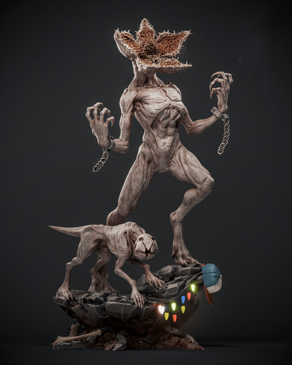 Figurine Demogorgon - Stranger Things - IR3D