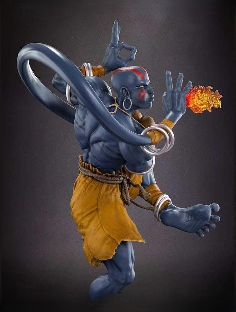Figurine Dhalsim – Street Fighter - IR3D