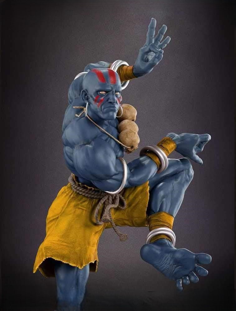 Figurine Dhalsim – Street Fighter - IR3D