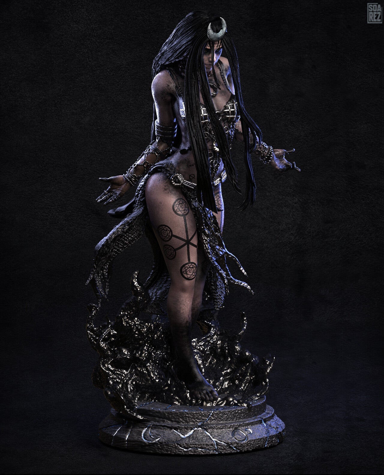 Figurine Enchantress – Suicide Squad DC Comics - IR3D