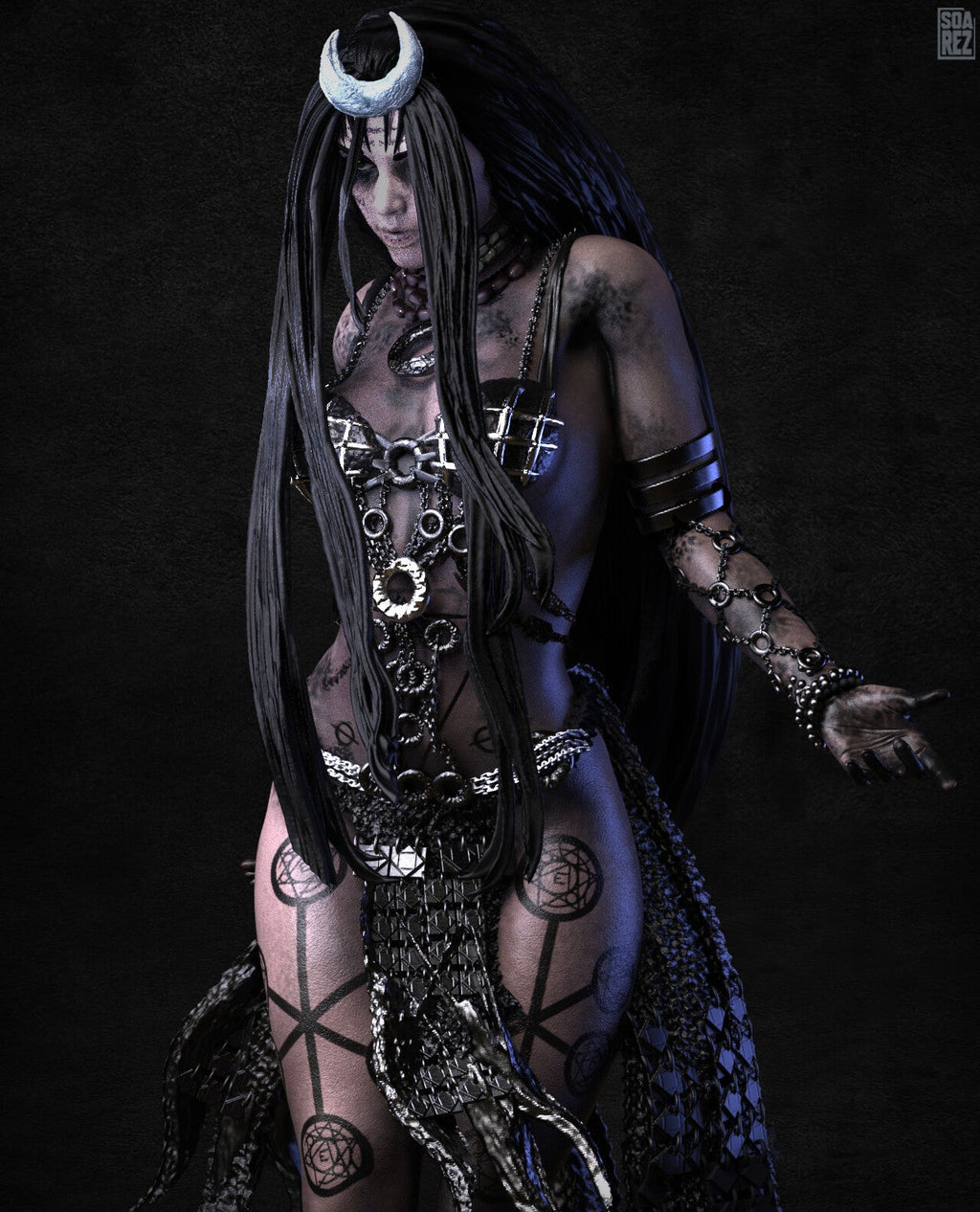 Figurine Enchantress – Suicide Squad DC Comics - IR3D