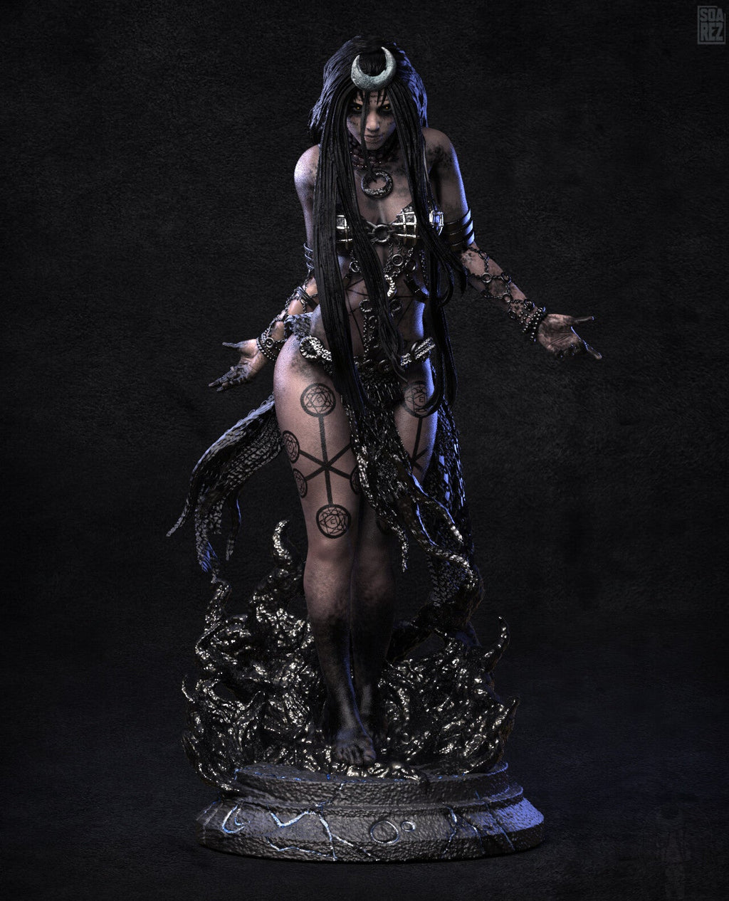 Figurine Enchantress – Suicide Squad DC Comics - IR3D