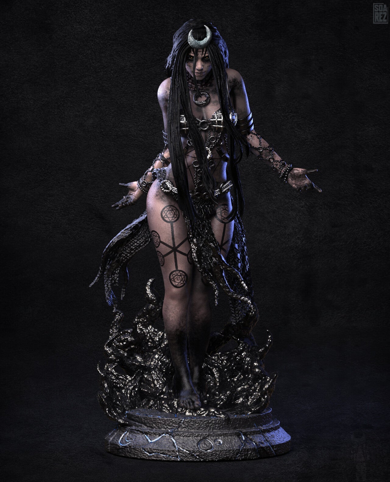 Figurine Enchantress – Suicide Squad DC Comics - IR3D