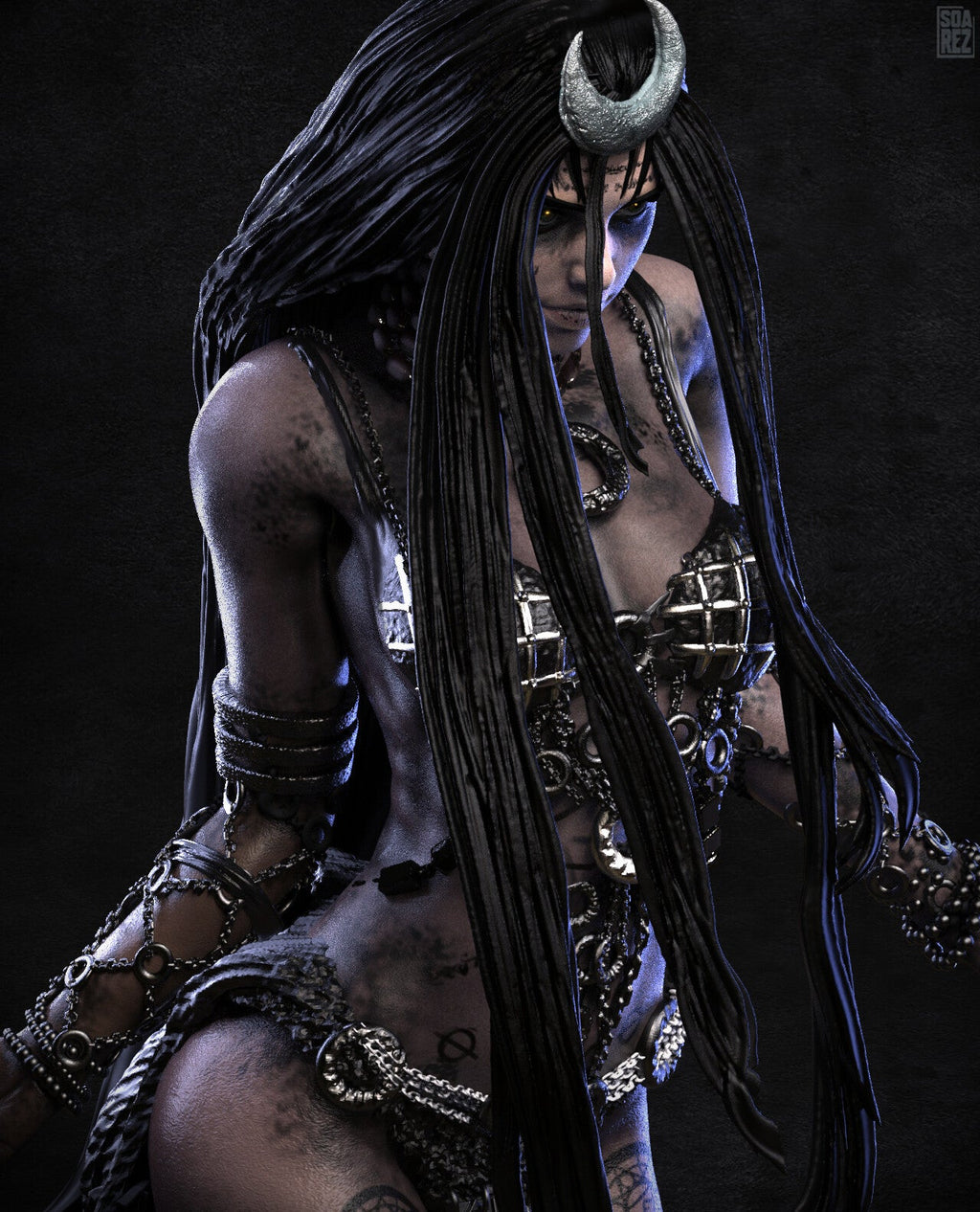 Figurine Enchantress – Suicide Squad DC Comics - IR3D