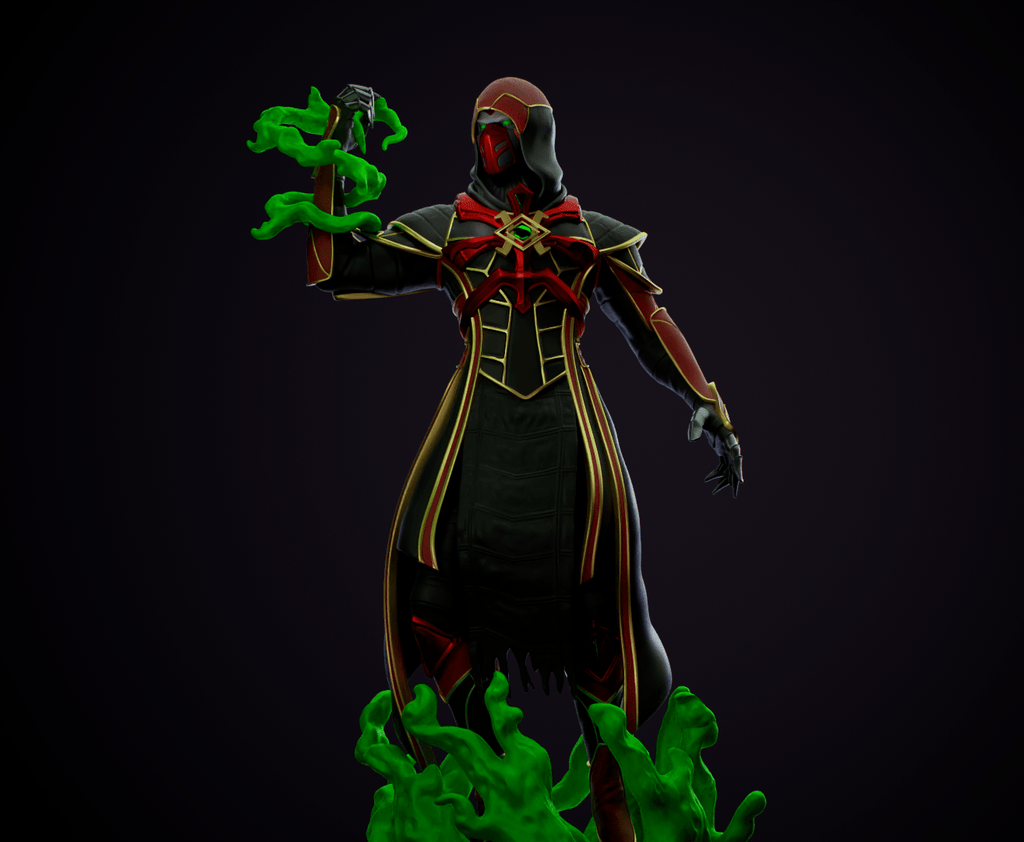Figurine Ermac - Mortal Kombat - IR3D