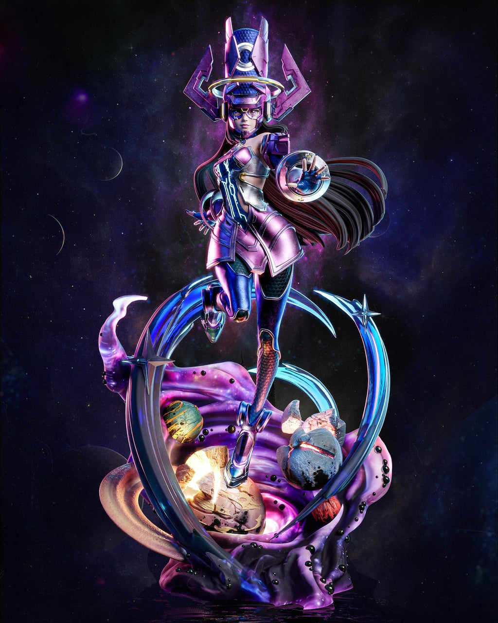 Figurine Galacta - Marvel Rival - IR3D