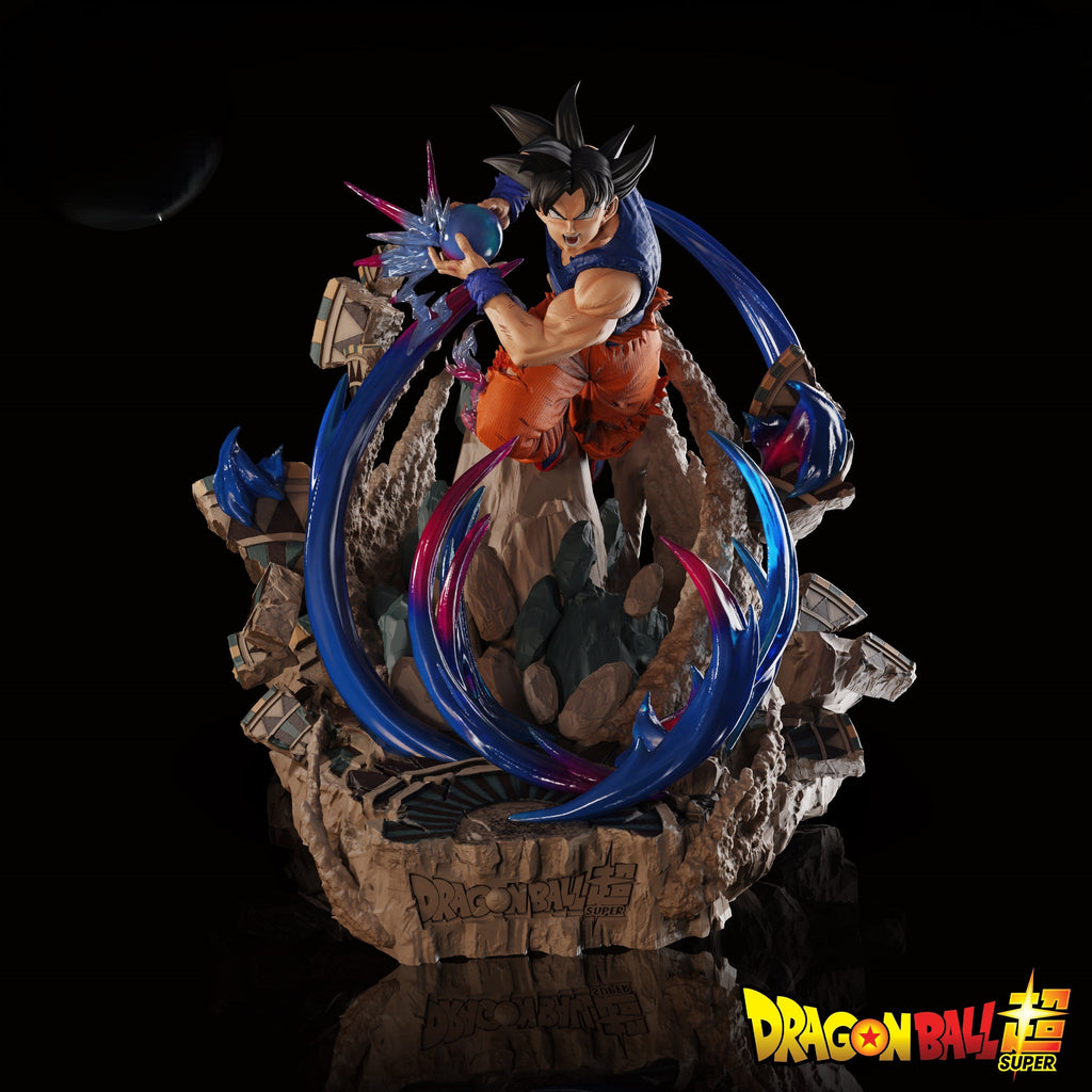 Figurine Goku vs Jiren - Manga - IR3D