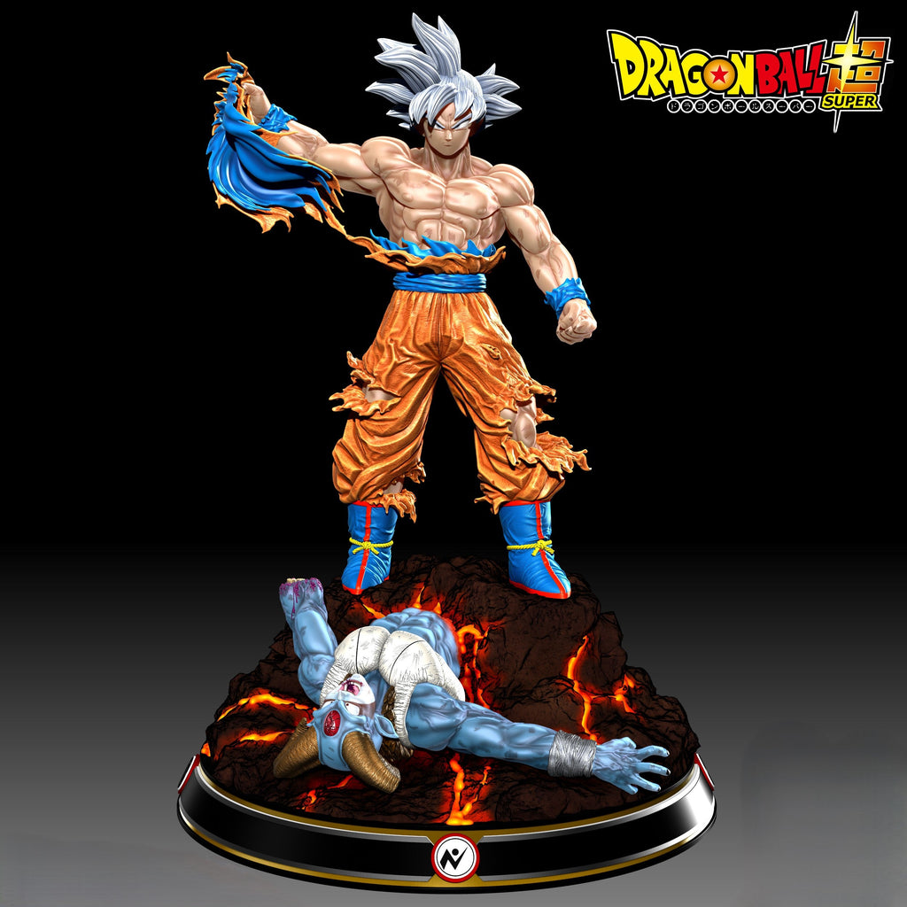 Figurine Goku vs Moro - Manga - IR3D