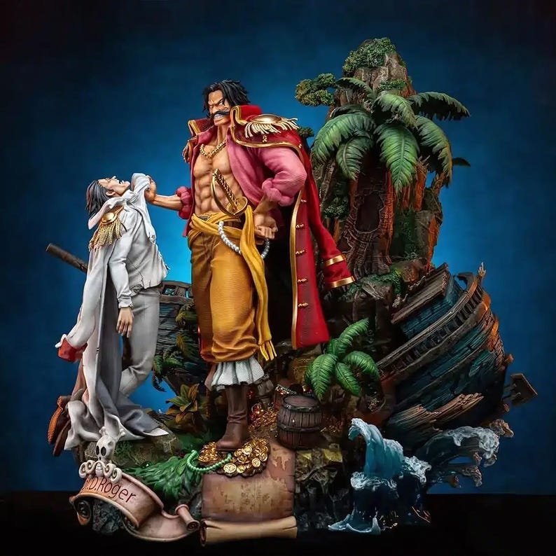 Figurine Gol D. Roger, le Roi des Pirates - IR3D