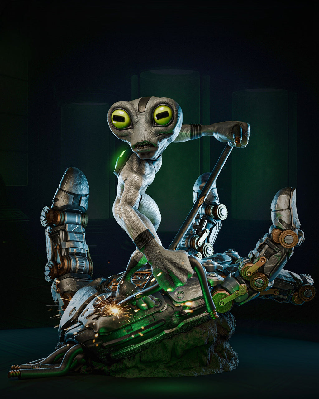 Figurine Greymatter - IR3D