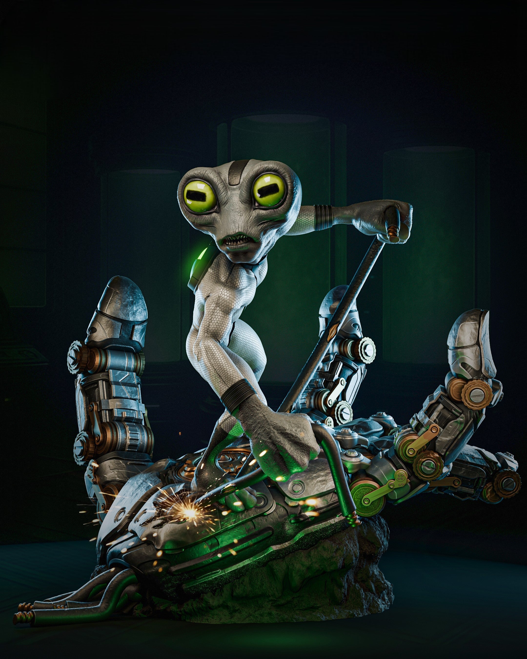 Figurine Greymatter - IR3D