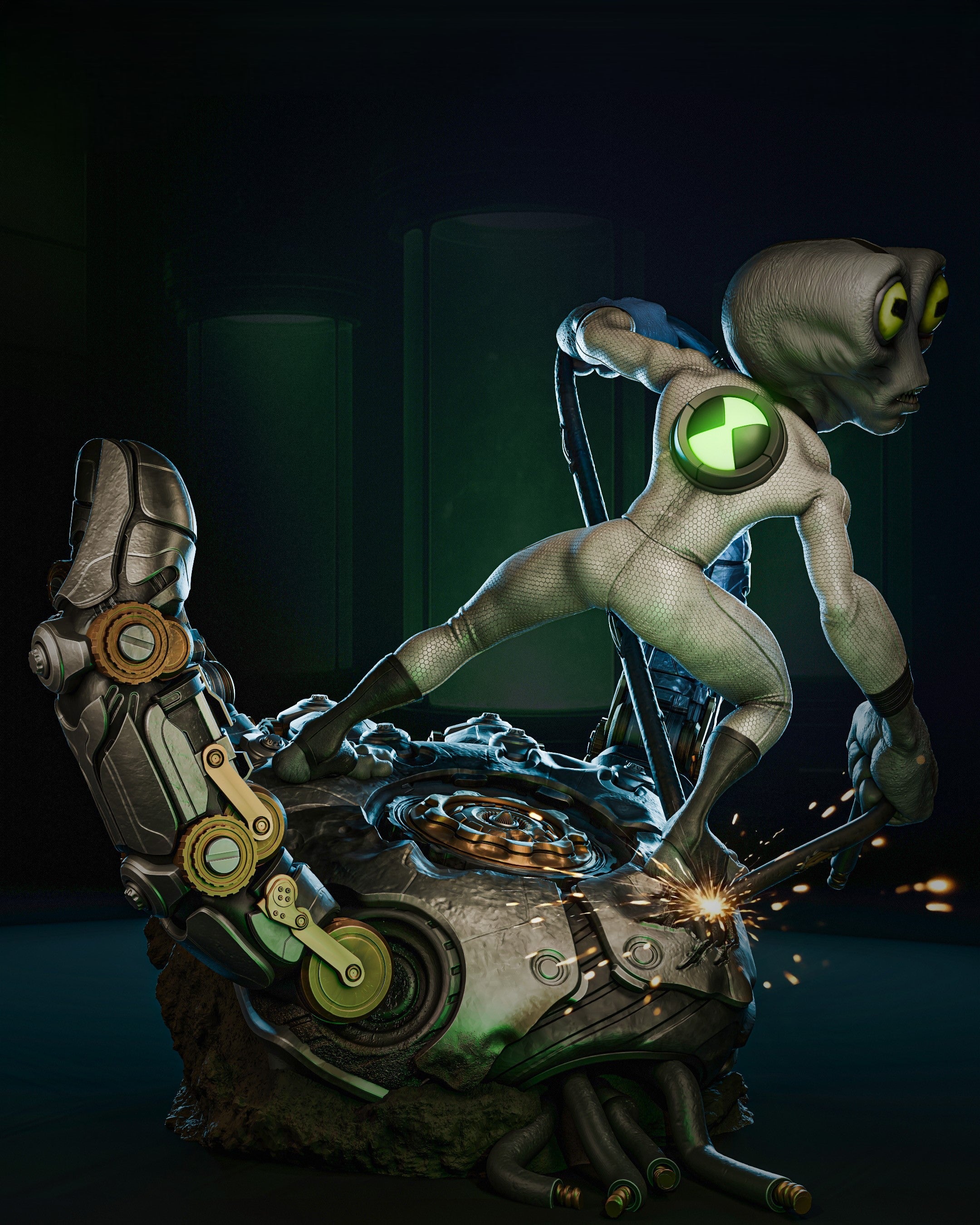 Figurine Greymatter - IR3D