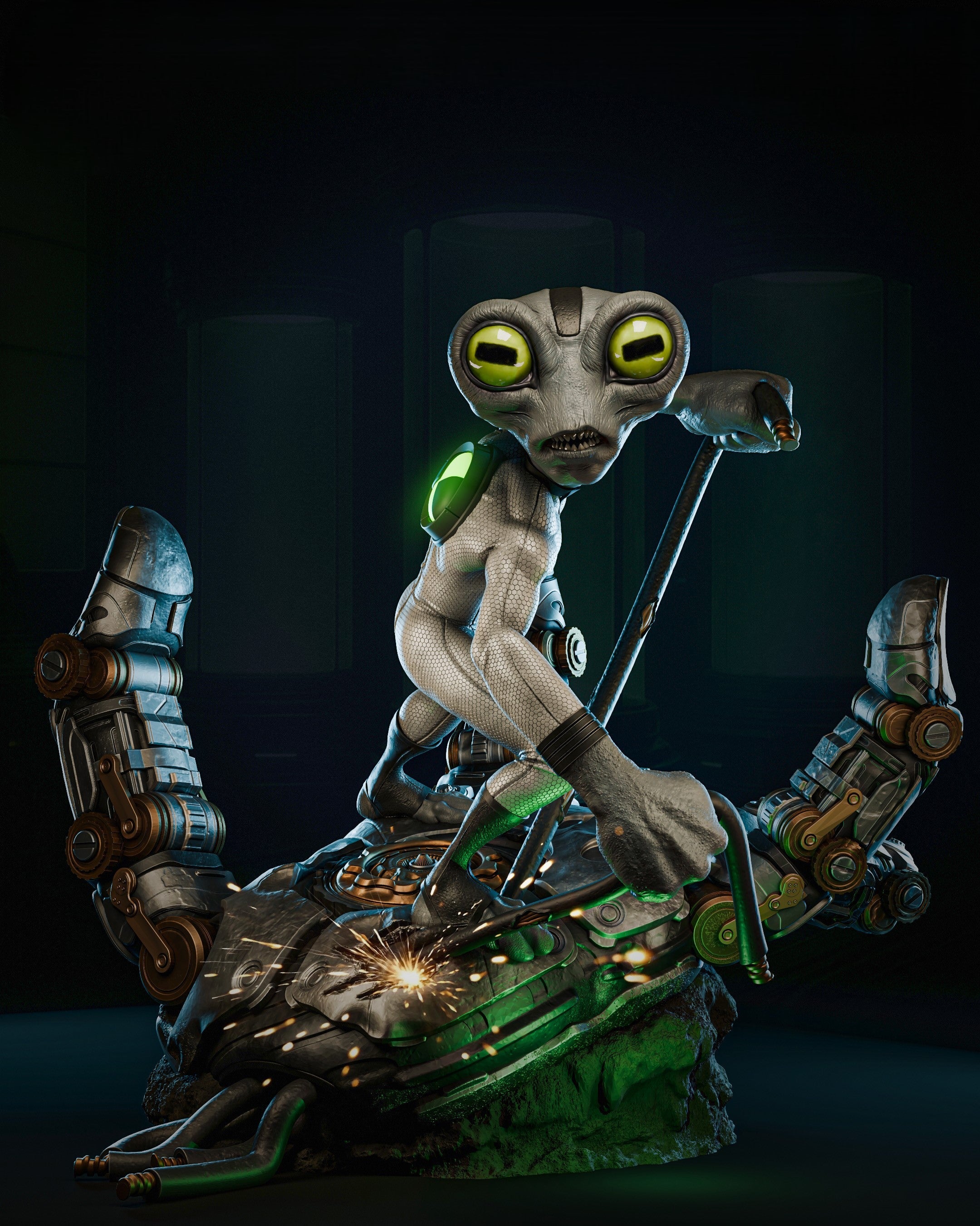 Figurine Greymatter - IR3D