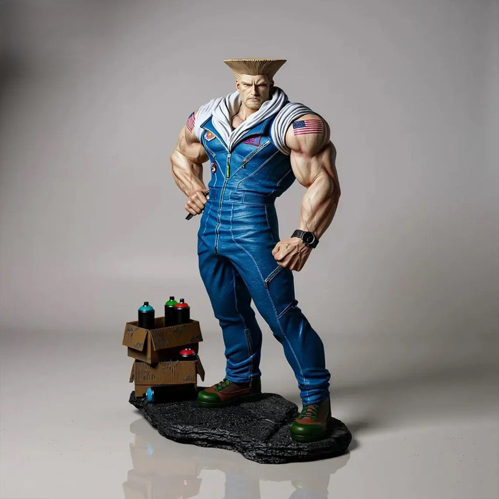 Figurine Guile Street Fighter - IR3D