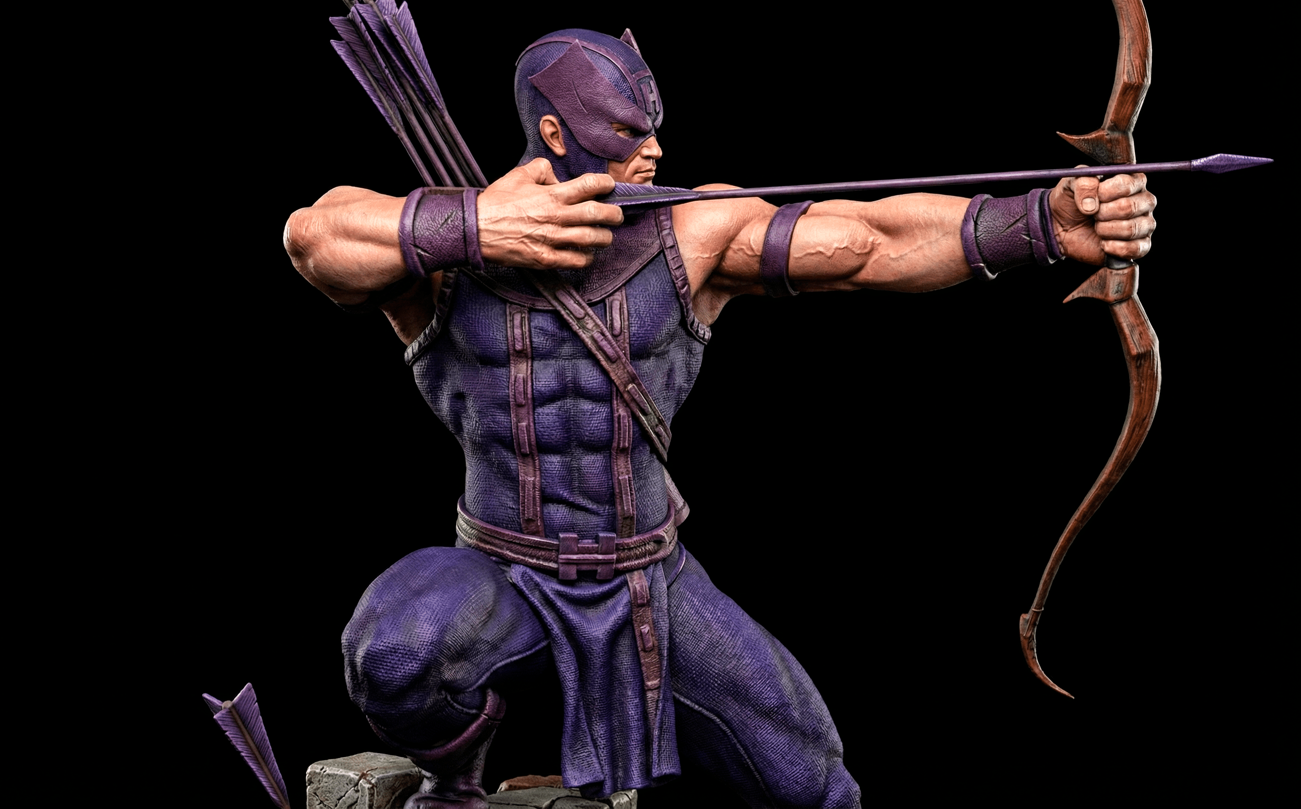 Figurine Hawkeye – Modèle Inspiré Marvel - IR3D