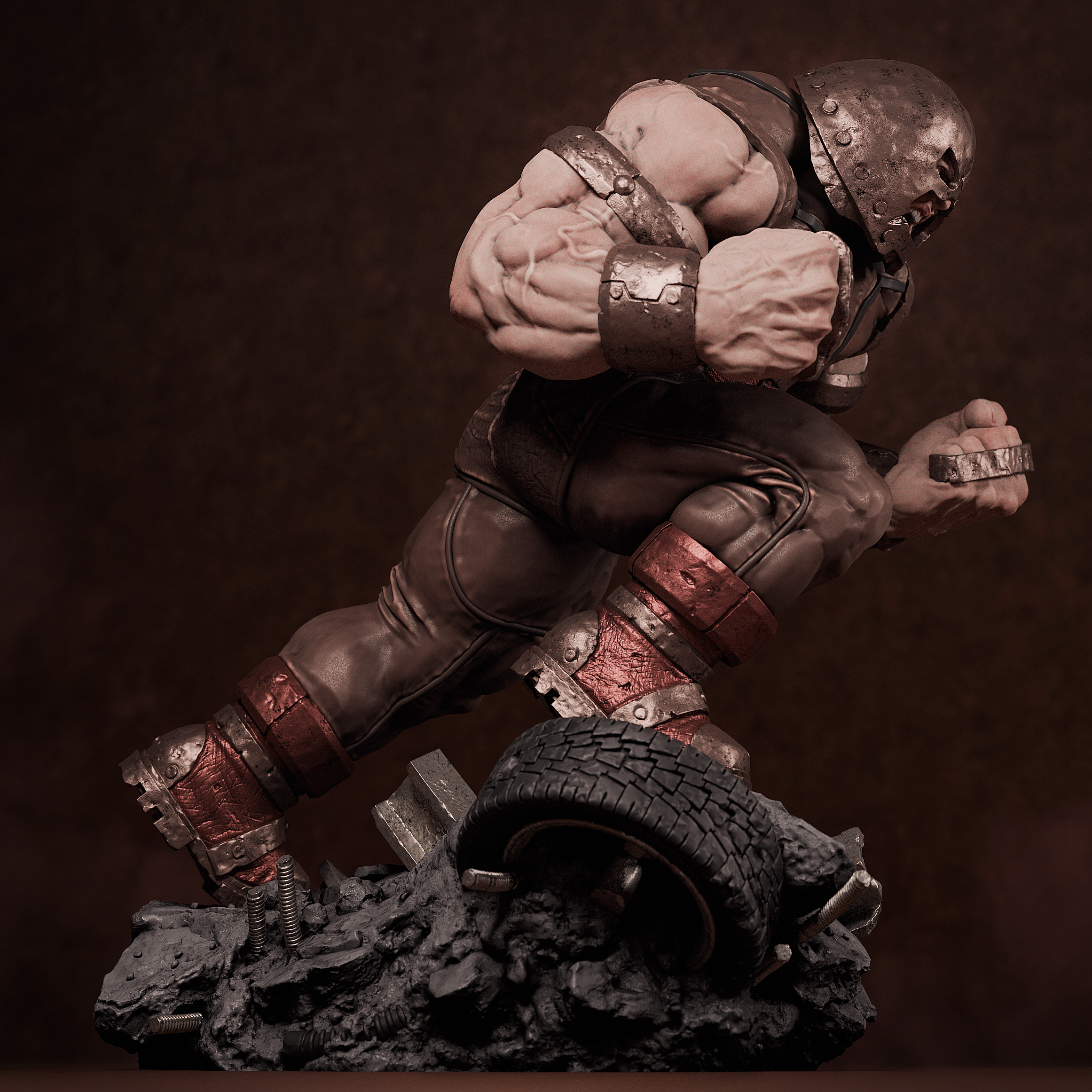 Figurine Juggernaut - Marvel - IR3D