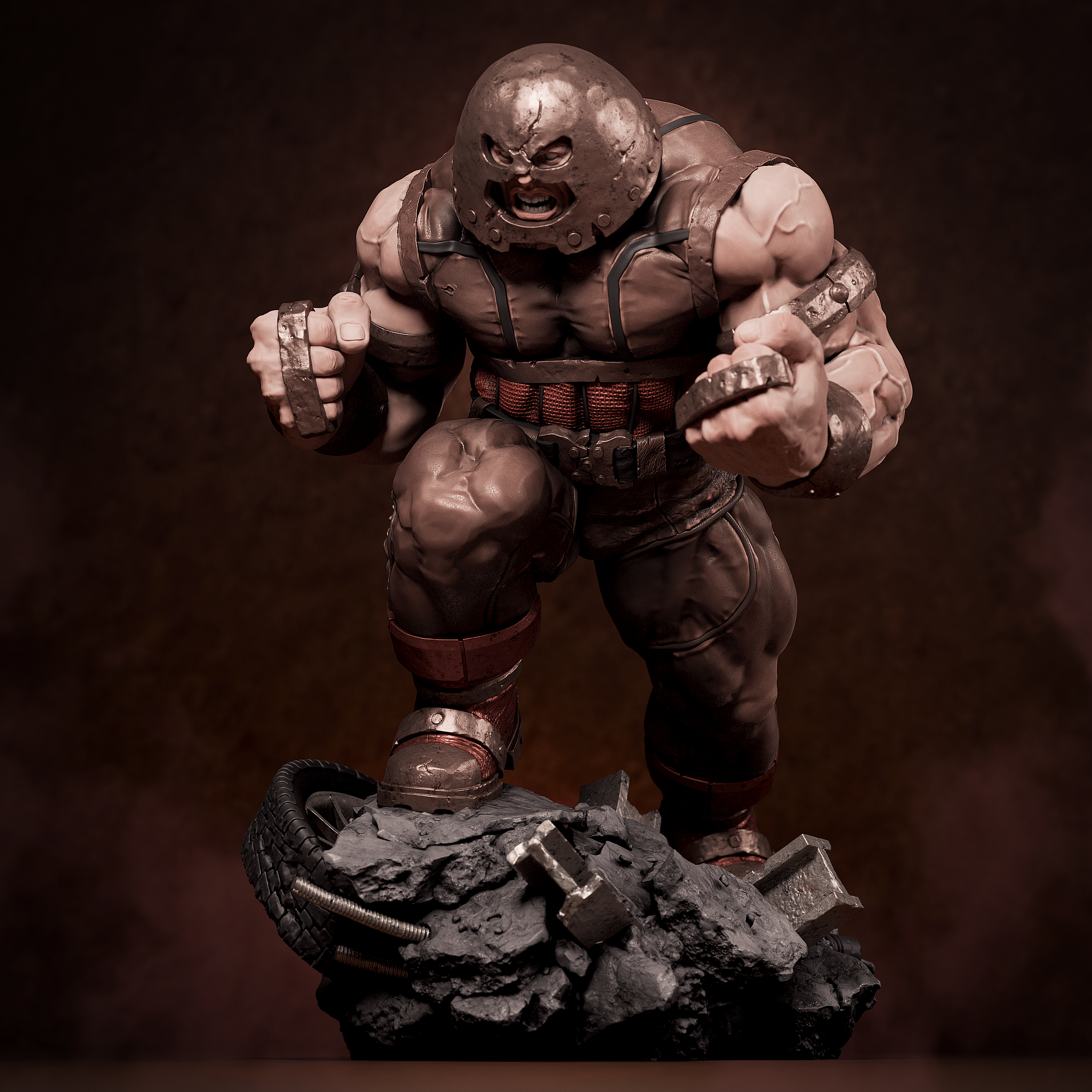Figurine Juggernaut - Marvel - IR3D