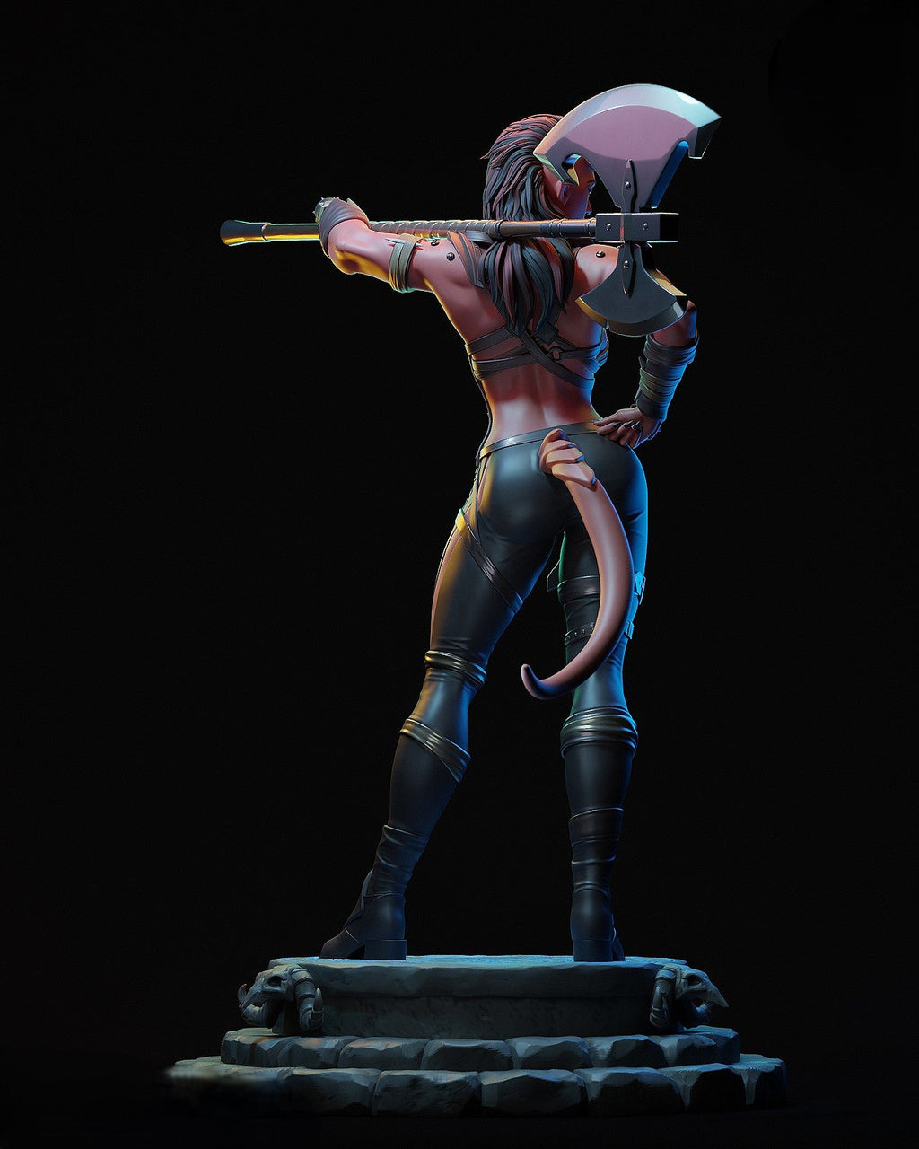 Figurine Karlach - Baldur’s Gate 3 - IR3D
