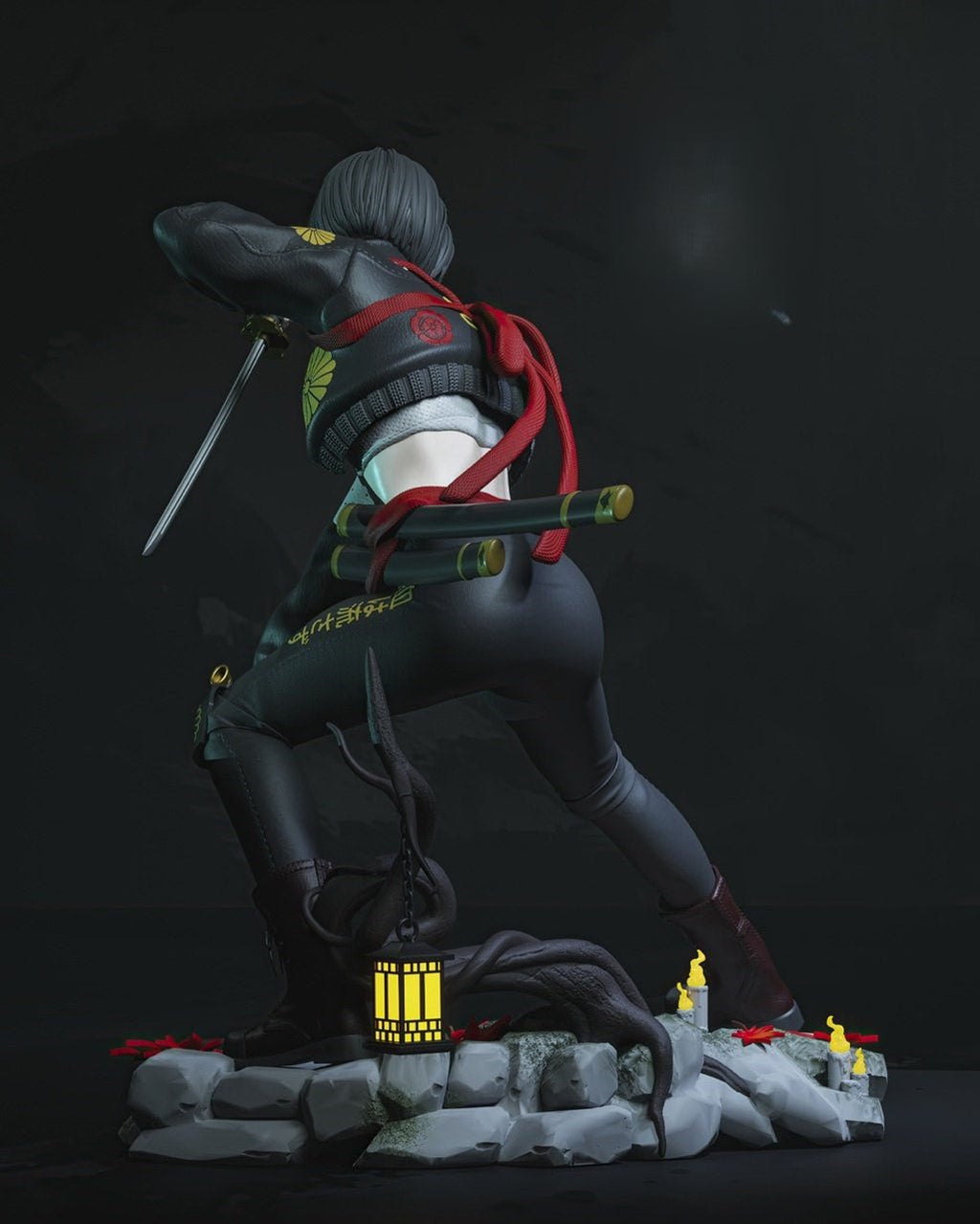 Figurine Katana - IR3D