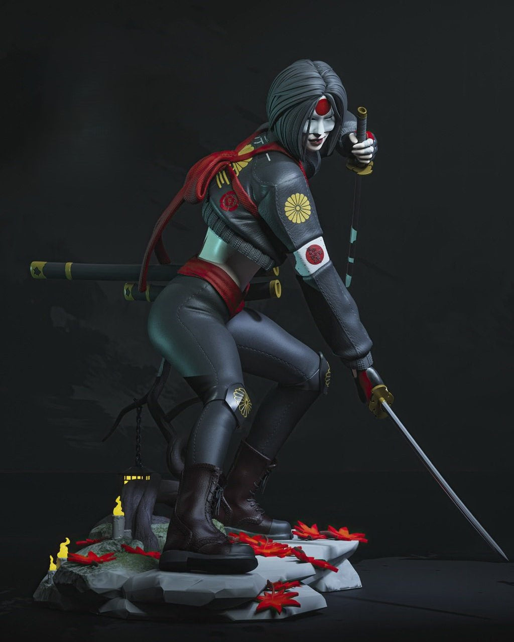 Figurine Katana - IR3D