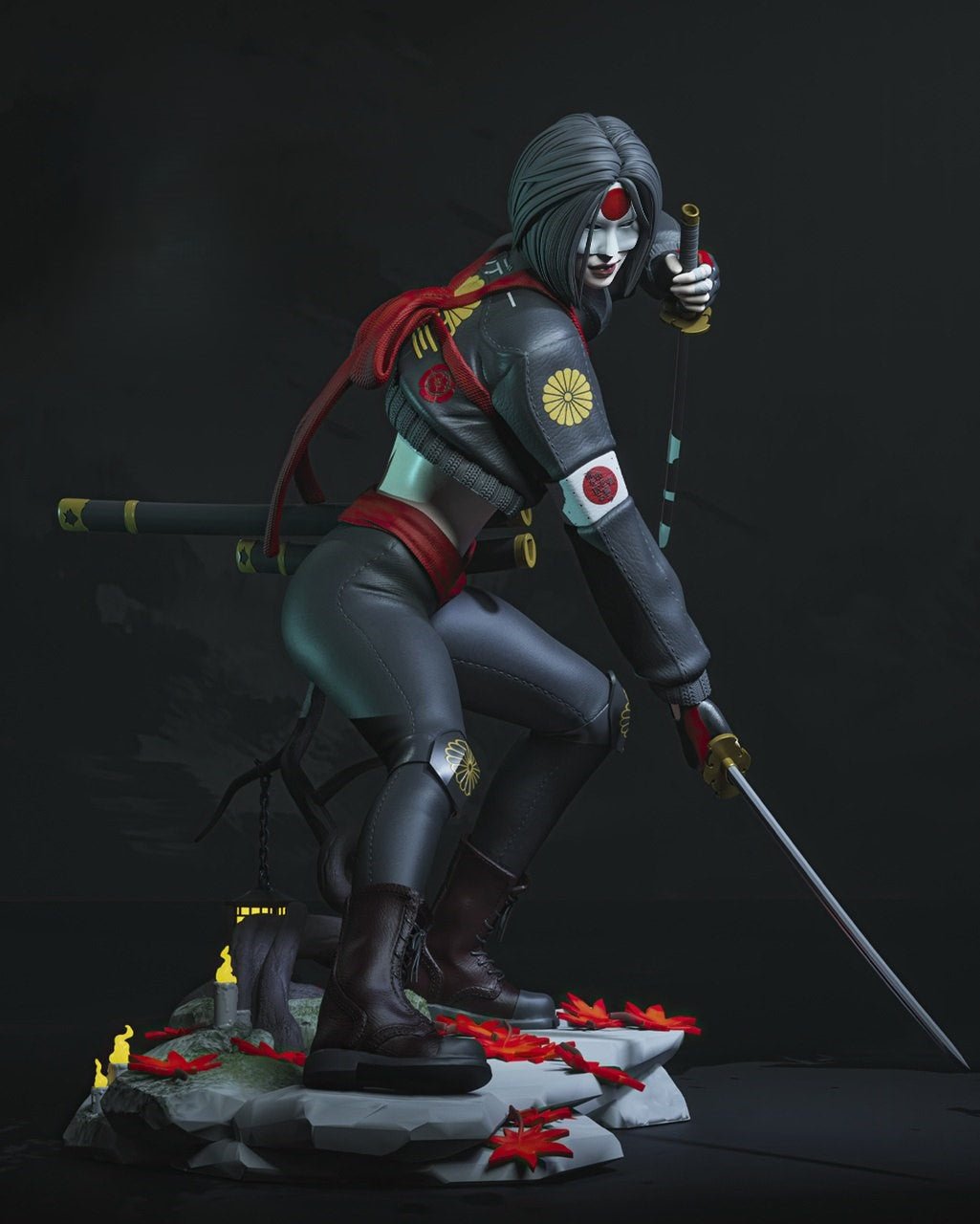 Figurine Katana - IR3D