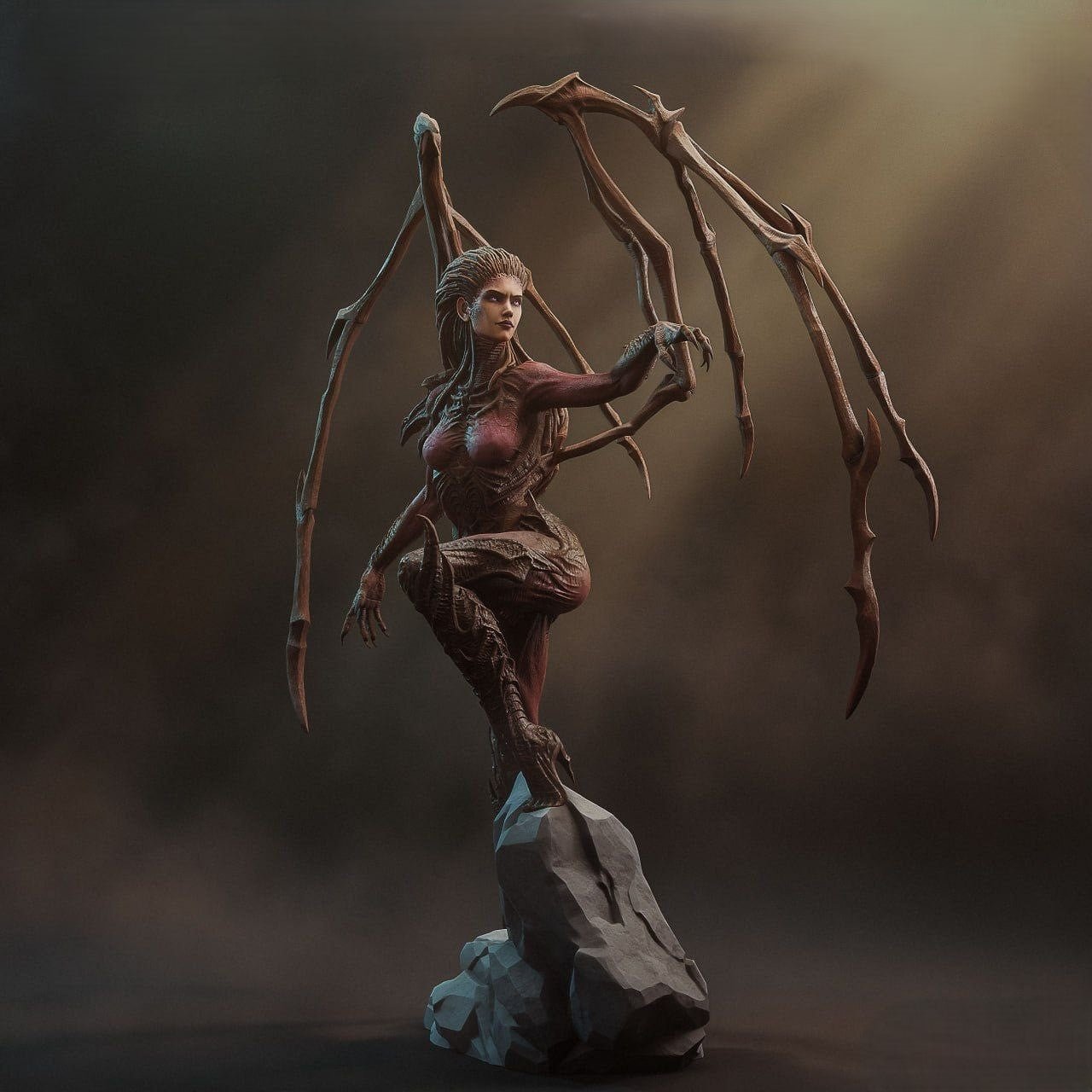 Figurine Kerrigan – StarCraft – Queen of Blades - IR3D