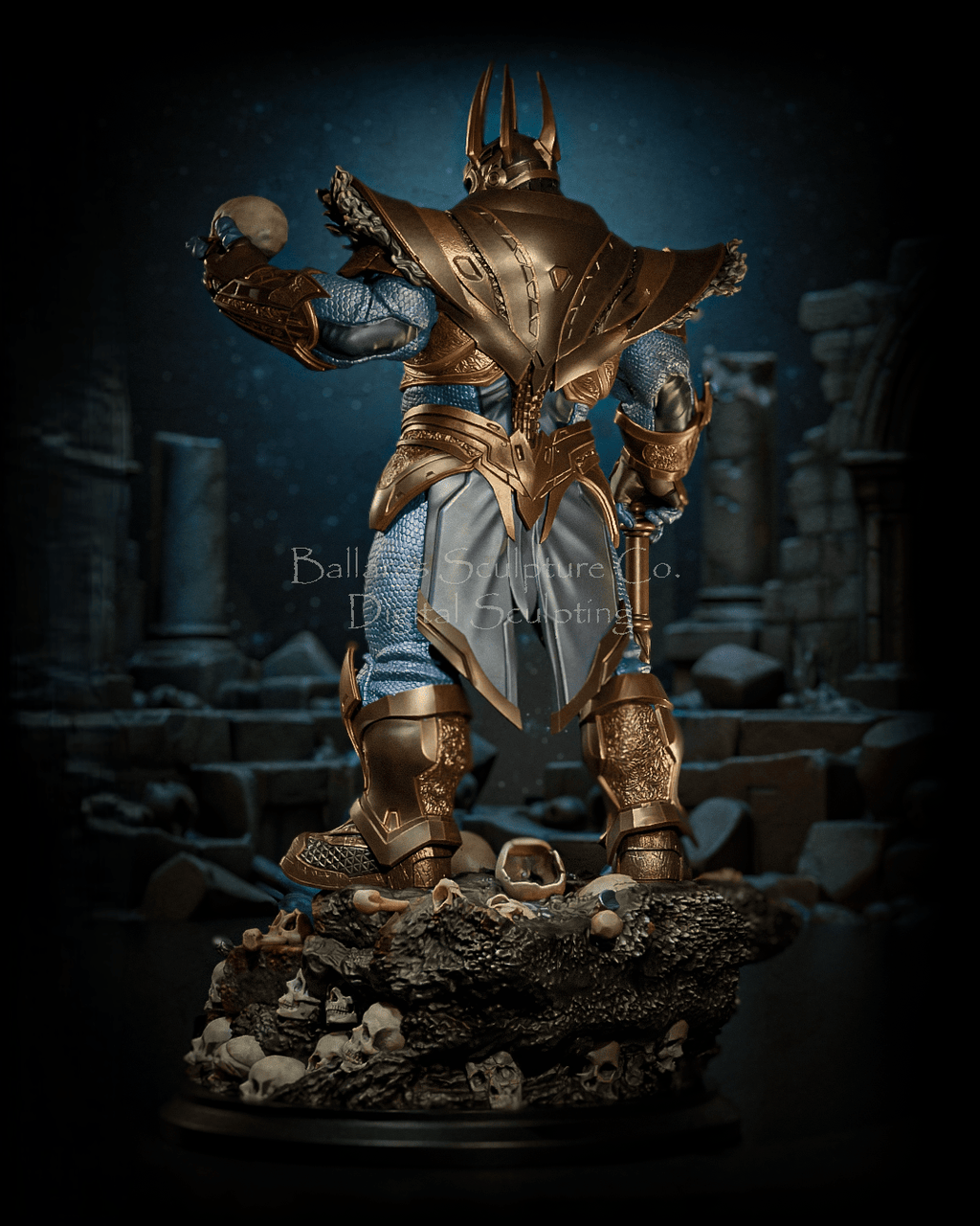 Figurine King Thanos - Marvel - IR3D