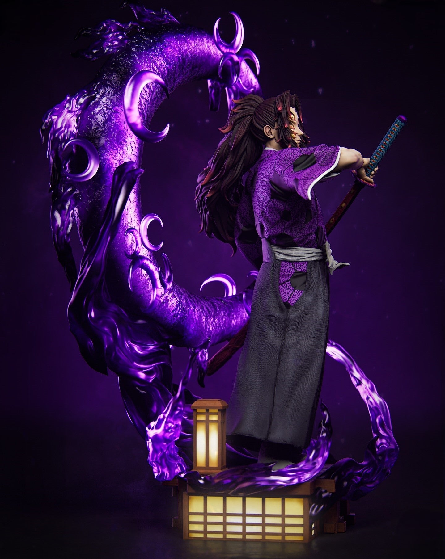 Figurine Kokushibo – Demon Slayer - Manga - IR3D