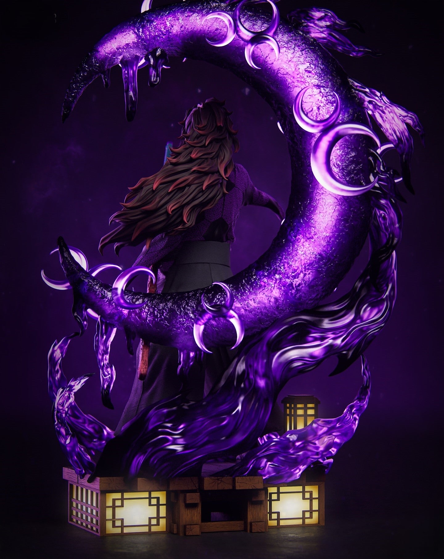 Figurine Kokushibo – Demon Slayer - Manga - IR3D