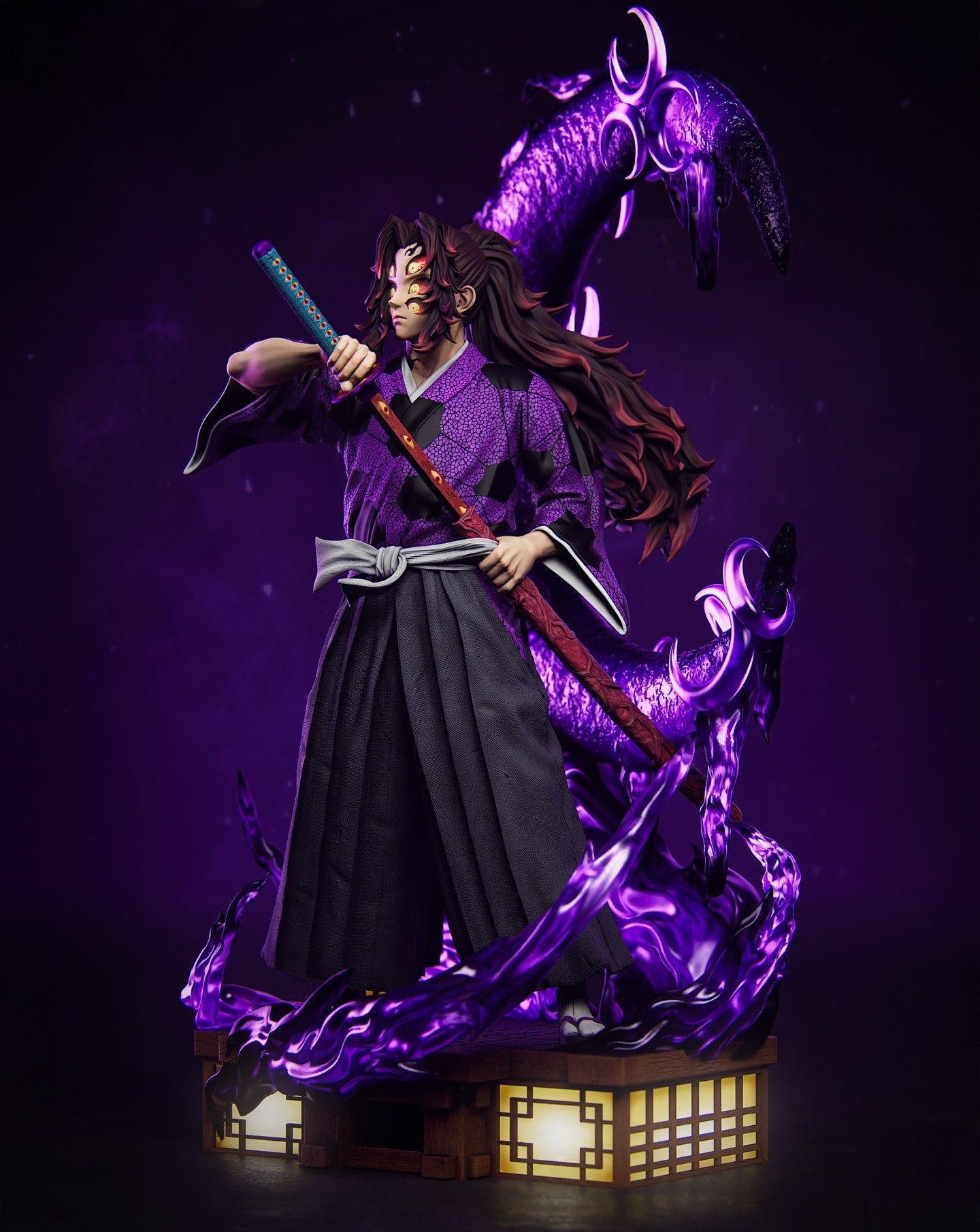 Figurine Kokushibo – Demon Slayer - Manga - IR3D