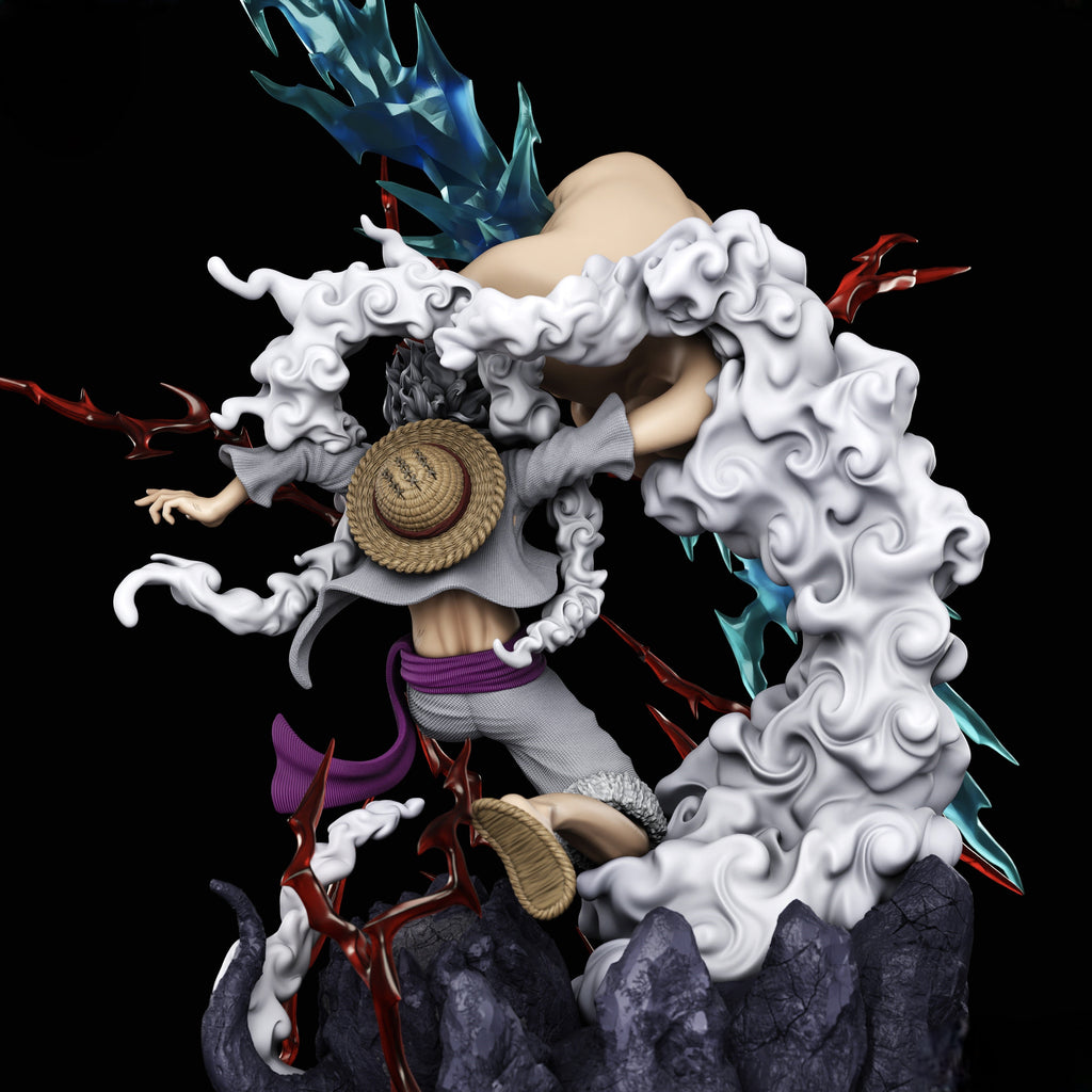 Figurine Luffy Gear 5 Nika – One Piece - IR3D